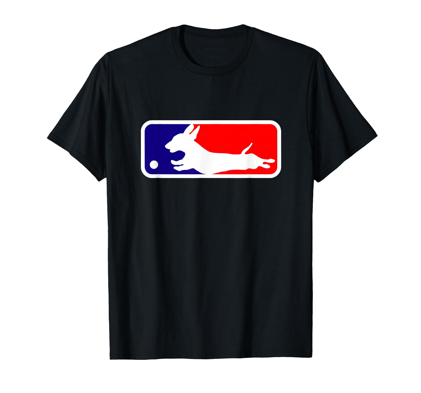 Dachshund Chasing Baseball T-Shirt T-Shirt