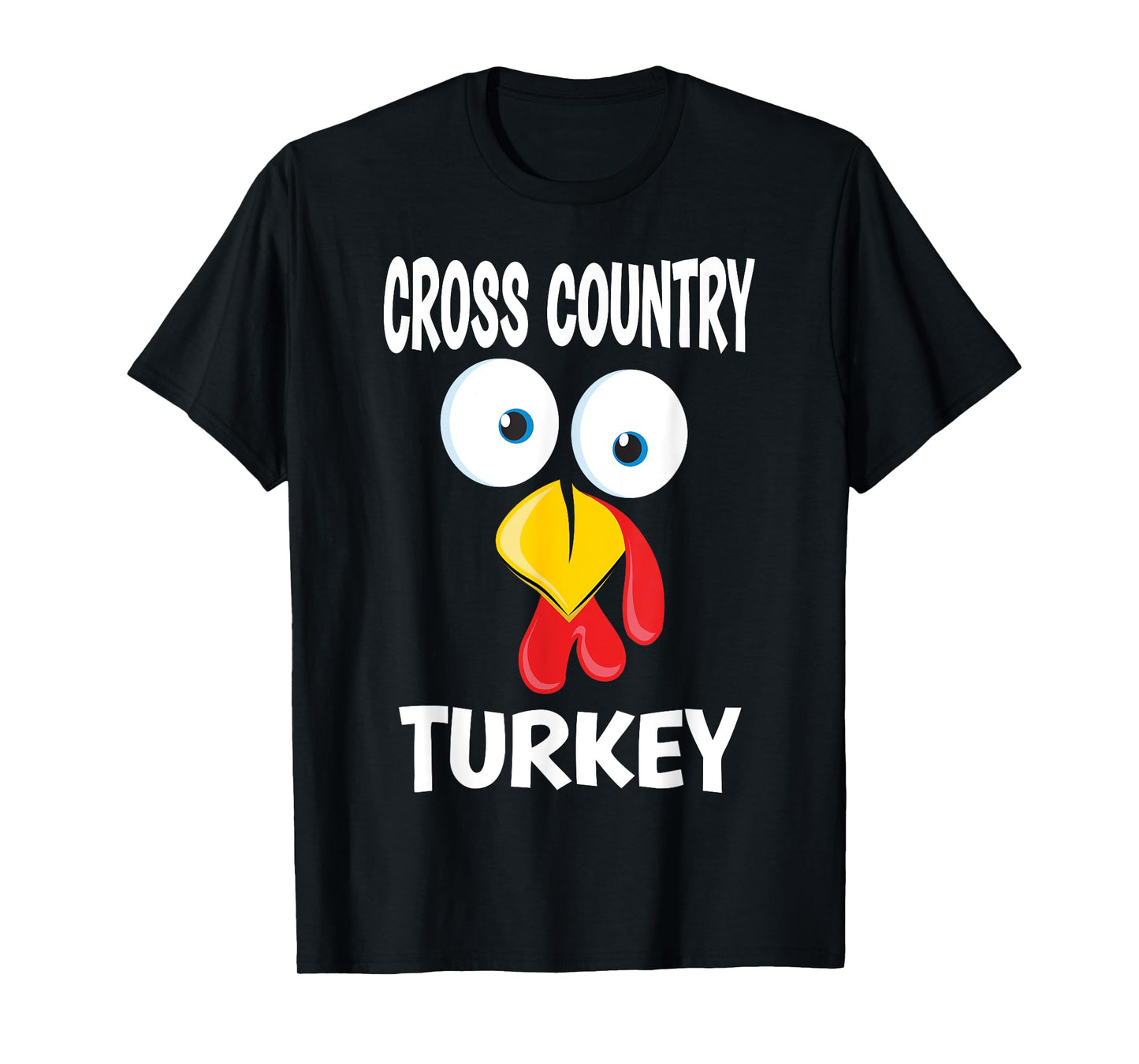 Thanksgiving Cross Country Turkey Funny Pajama T-Shirt