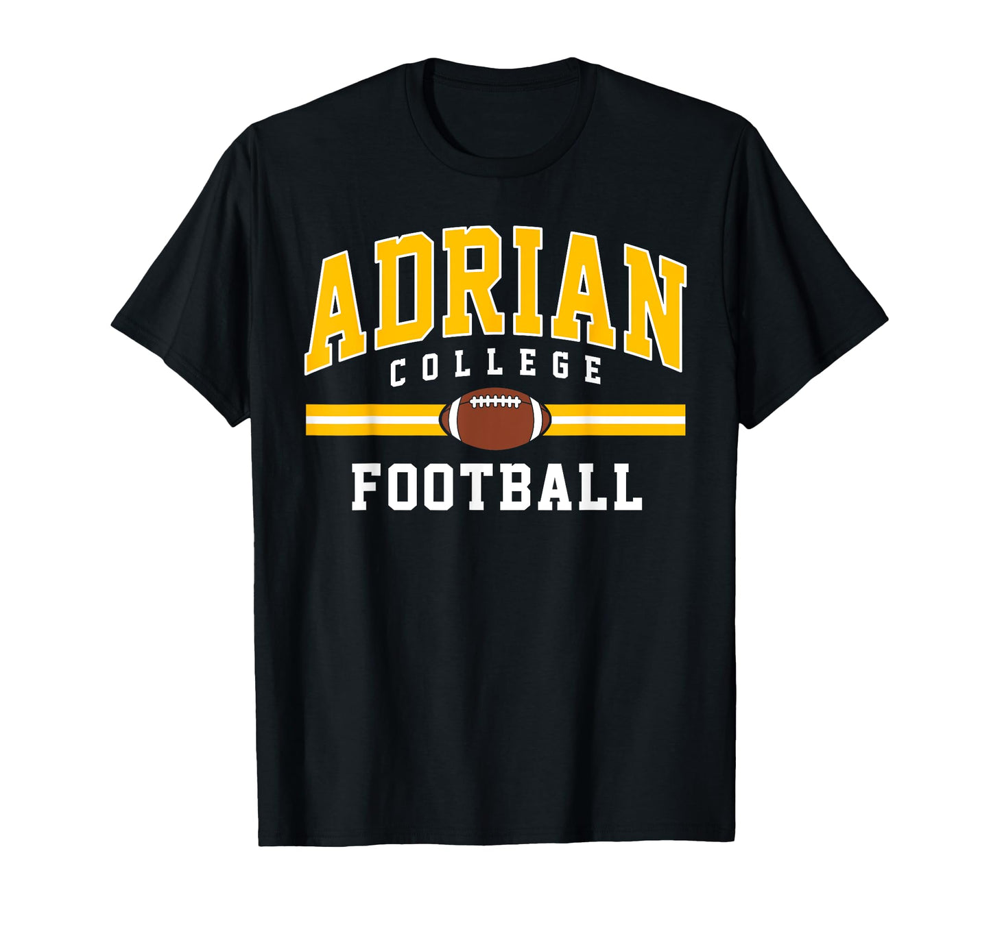 Adrian College Football Arch Vintage Design for Men Women T-Shirt
