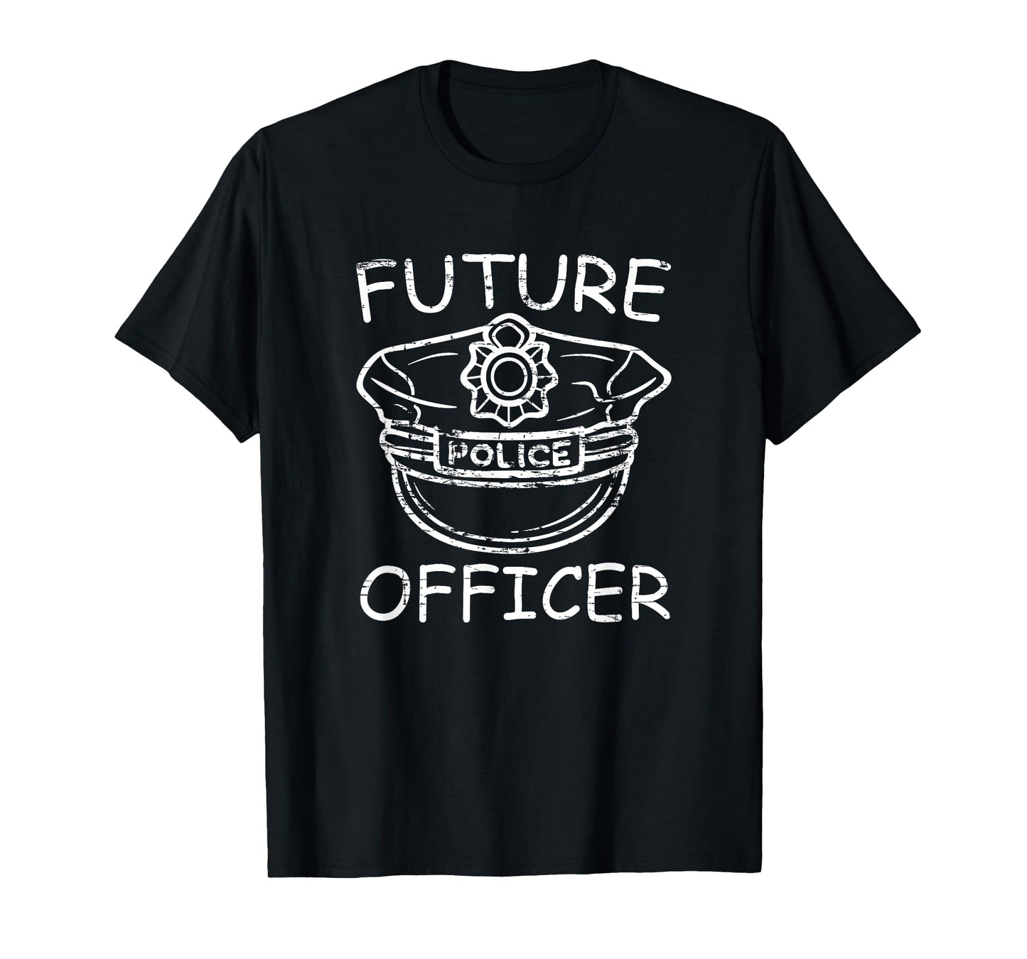 Future Police Officer Kids Gift Idea Patriotic Police T-Shirt