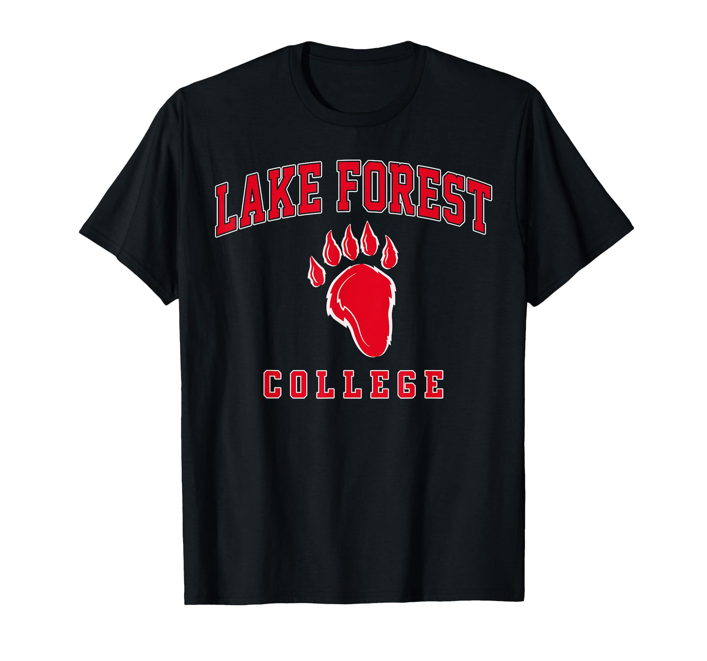 Lake Forest College Athletics Arch Retro Vintage Design T-Shirt