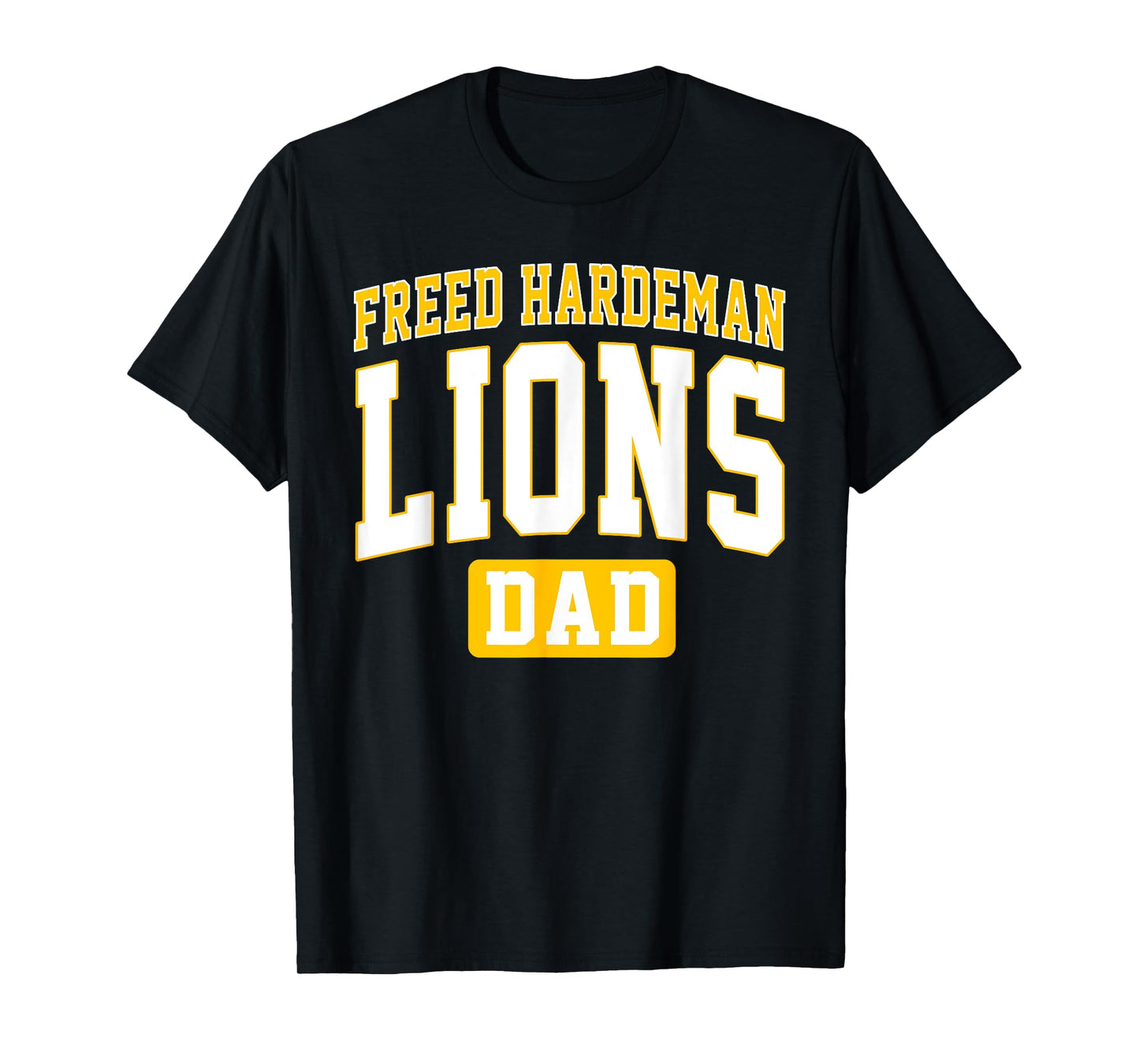 Freed-Hardeman University Lions Dad Arch Vintage Design T-Shirt
