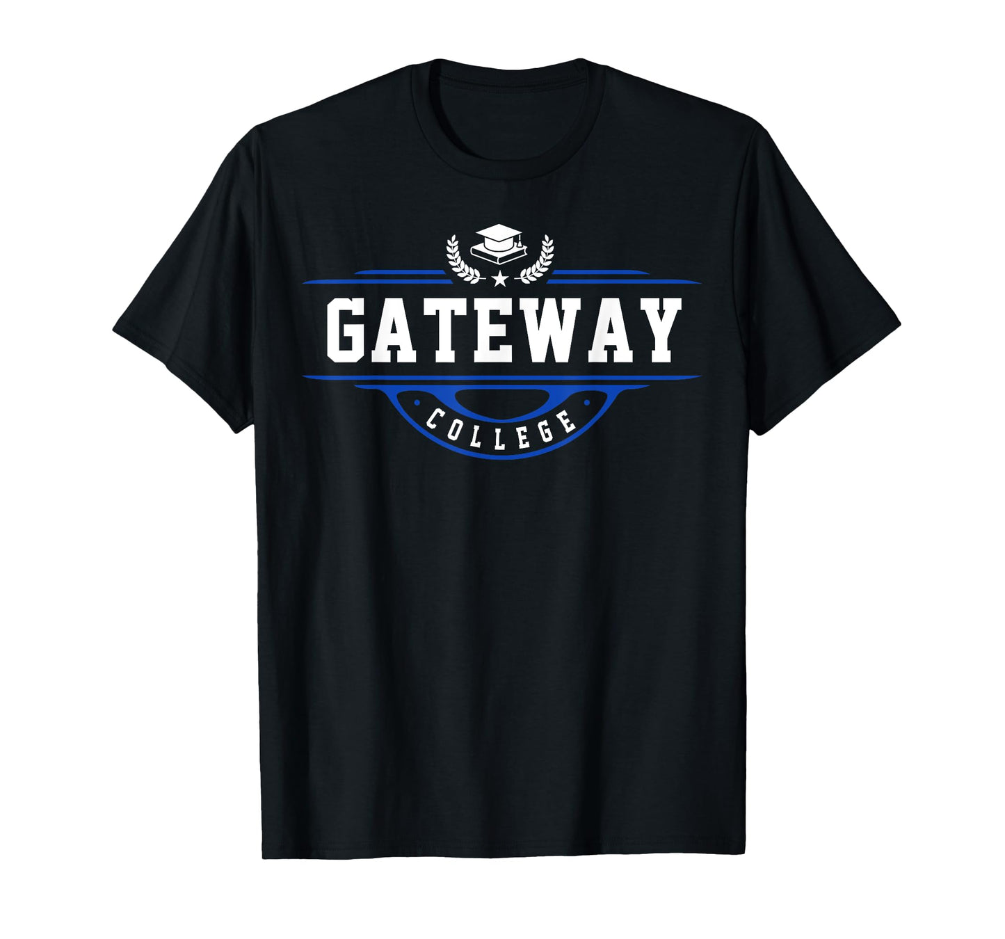 Gateway Community College Vintage Arch Design for Men Women T-Shirt