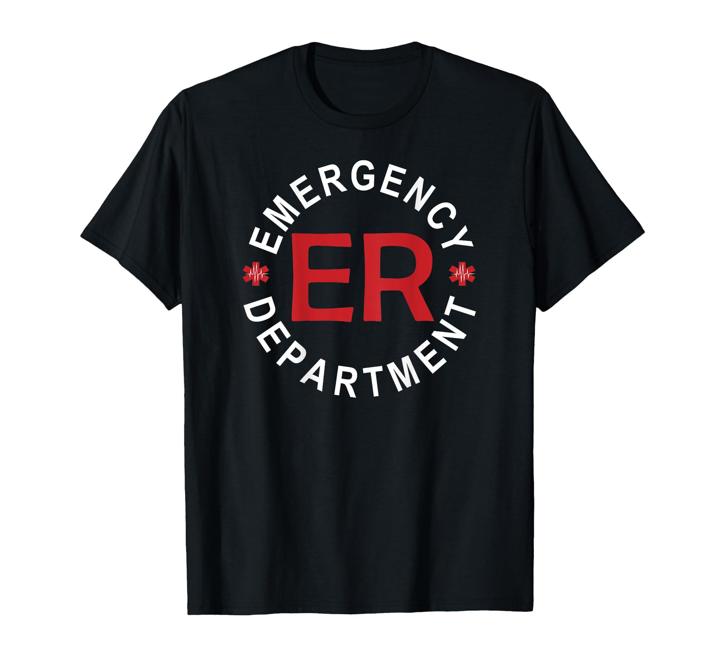 Emergency Department Emergency Room Nurse ER Nurse Back Of T-Shirt