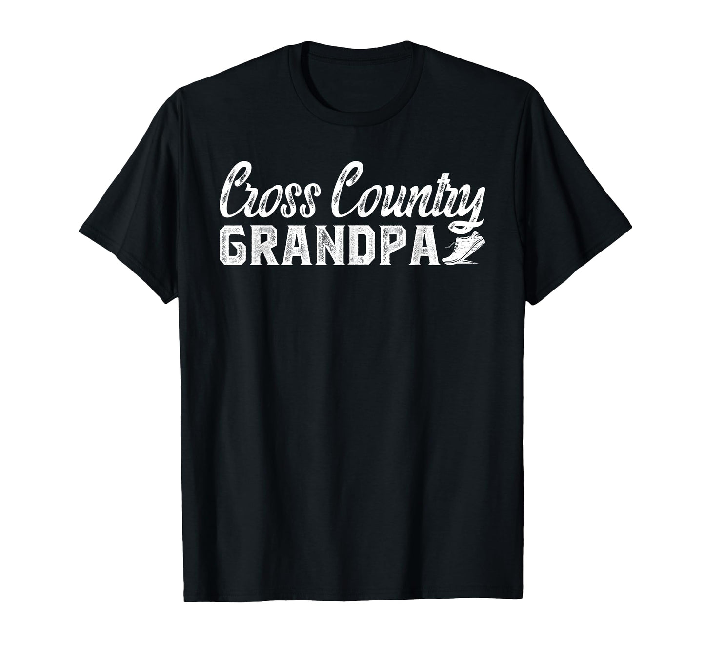 Cross Country Grandpa Of A Cross Country Runner Grandfather T-Shirt