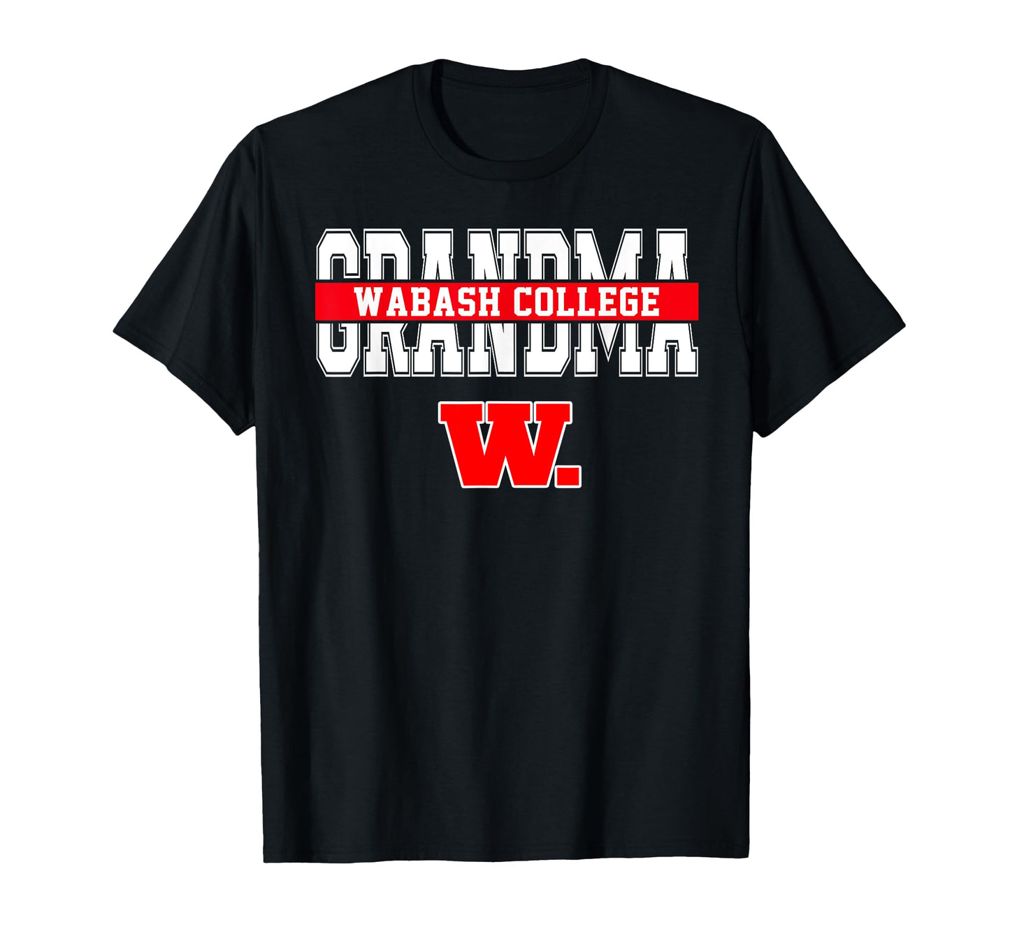 Wabash College Grandma Arch Vintage Design for Women T-Shirt
