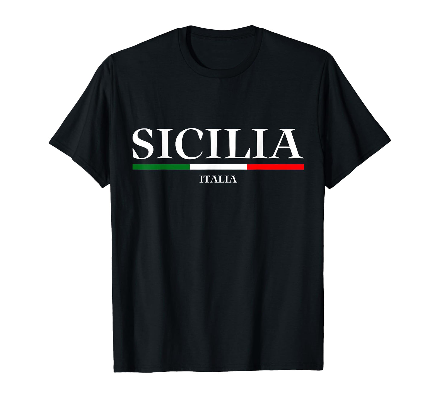 Sicilia Flag Sicily Palermo Italy T-Shirt