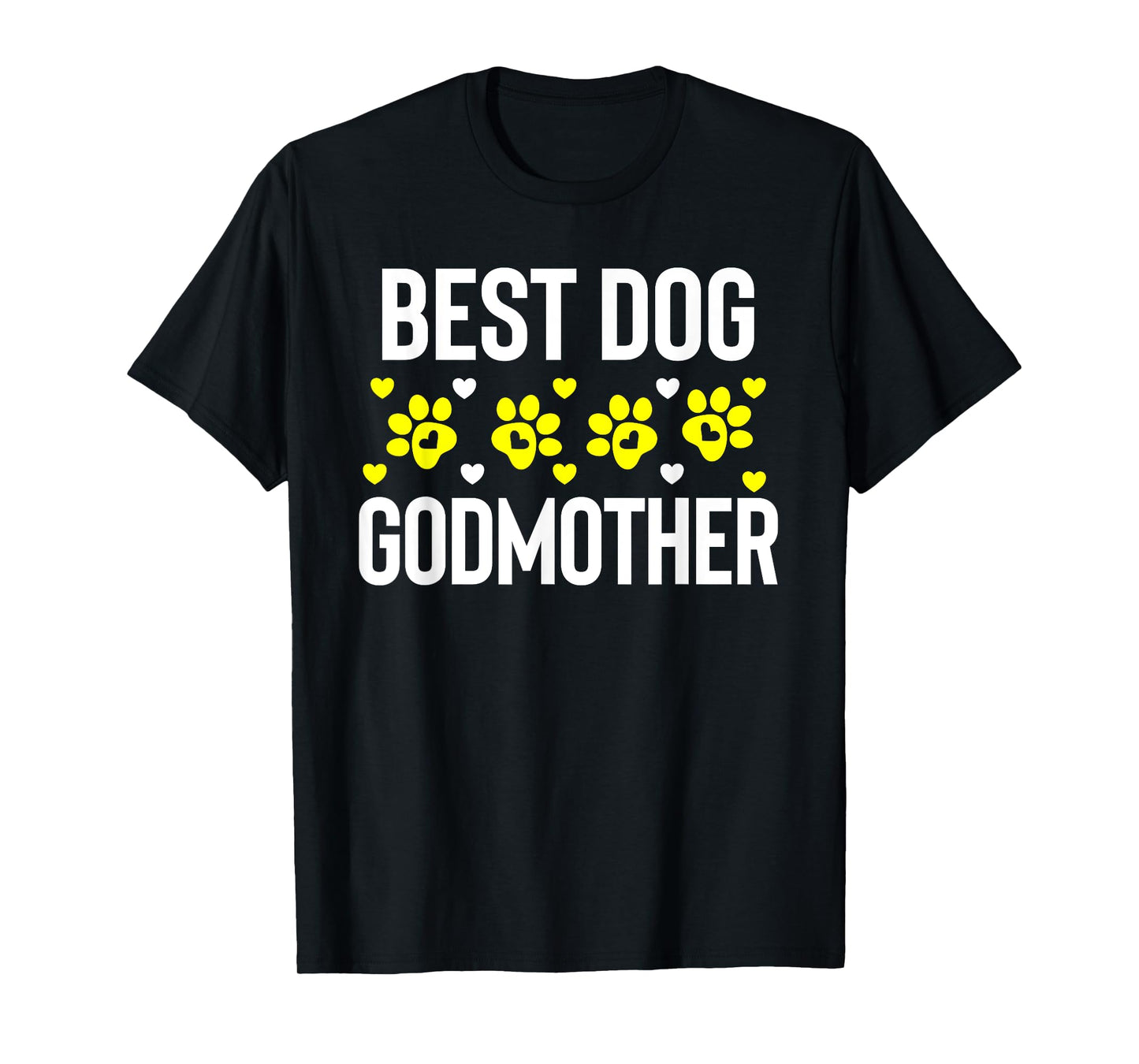 Dog Lover Holiday Christmas Best Dog Godmother Novelty Gifts T-Shirt for Men Women Kids