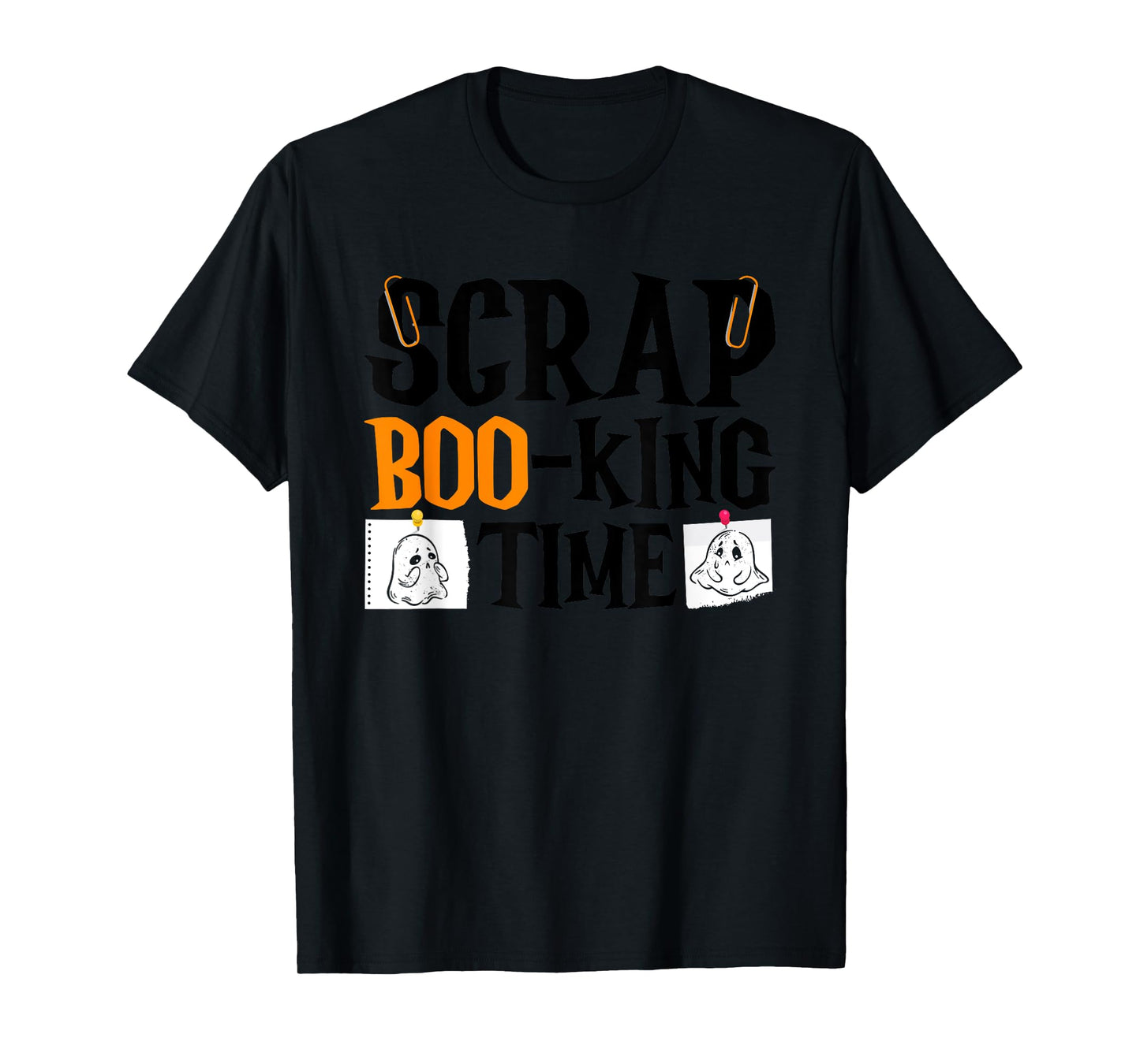 Scrap-BOO-King Time - Scrapbooking Halloween T-Shirt