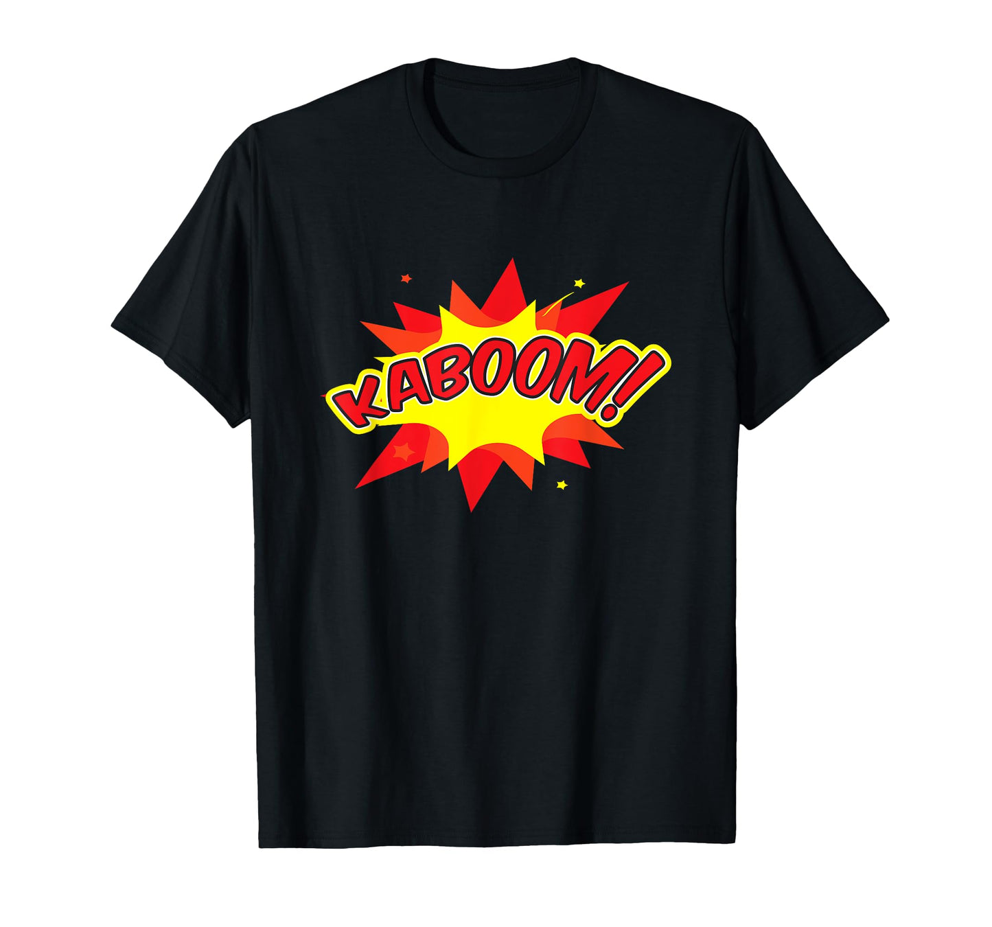 KABOOM Pop Art Comic Book Speech Bubbles Street Graffiti Art T-Shirt