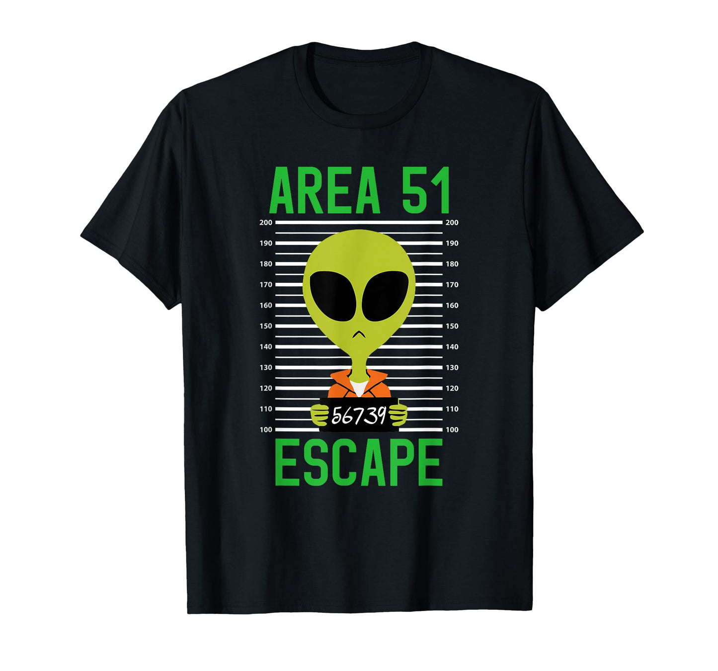 Storm Area 51 Funny Alien Escape Men Women UFO T-Shirt