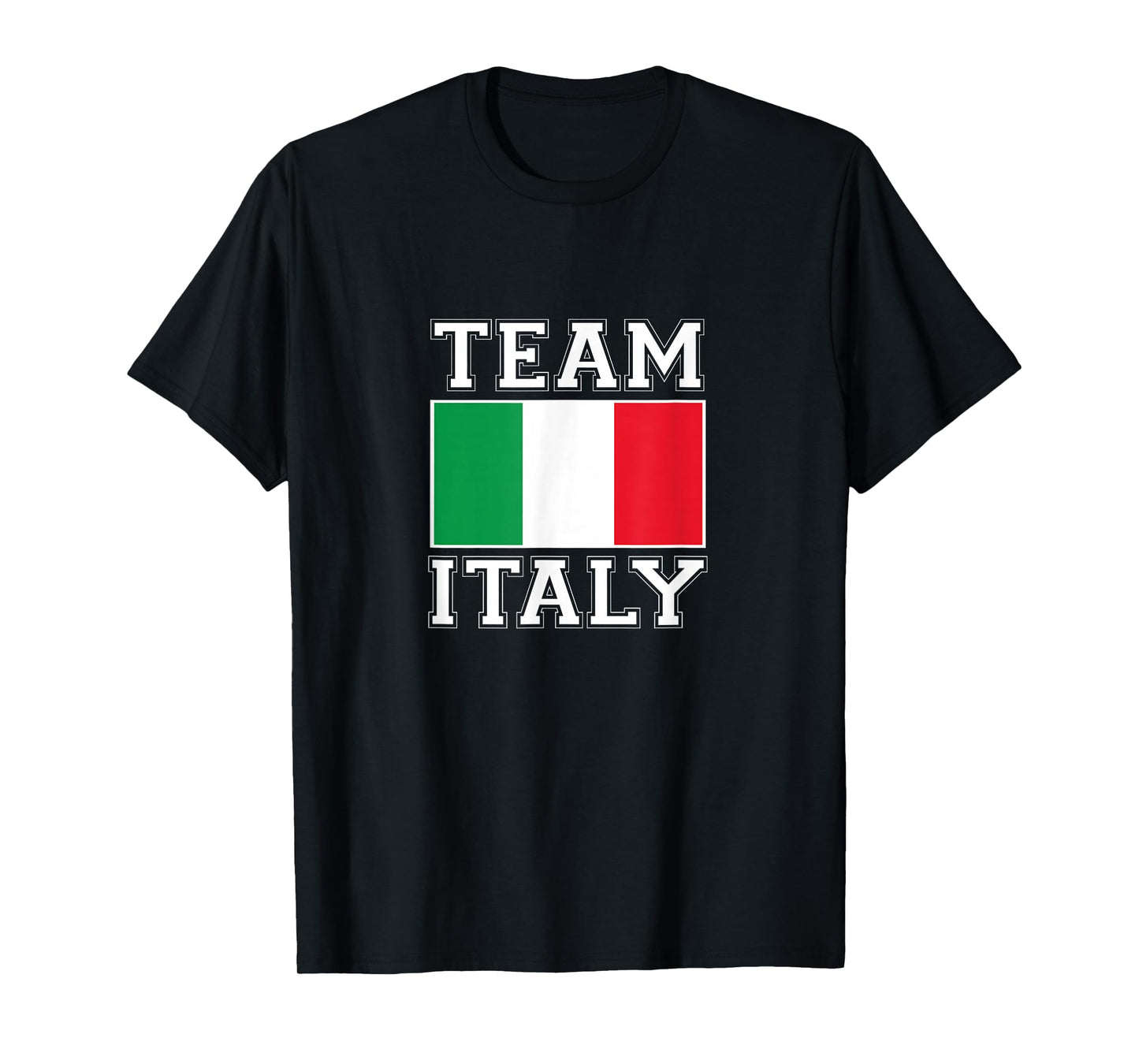 Team Italy print Italian National Country Flag Italy T-Shirt