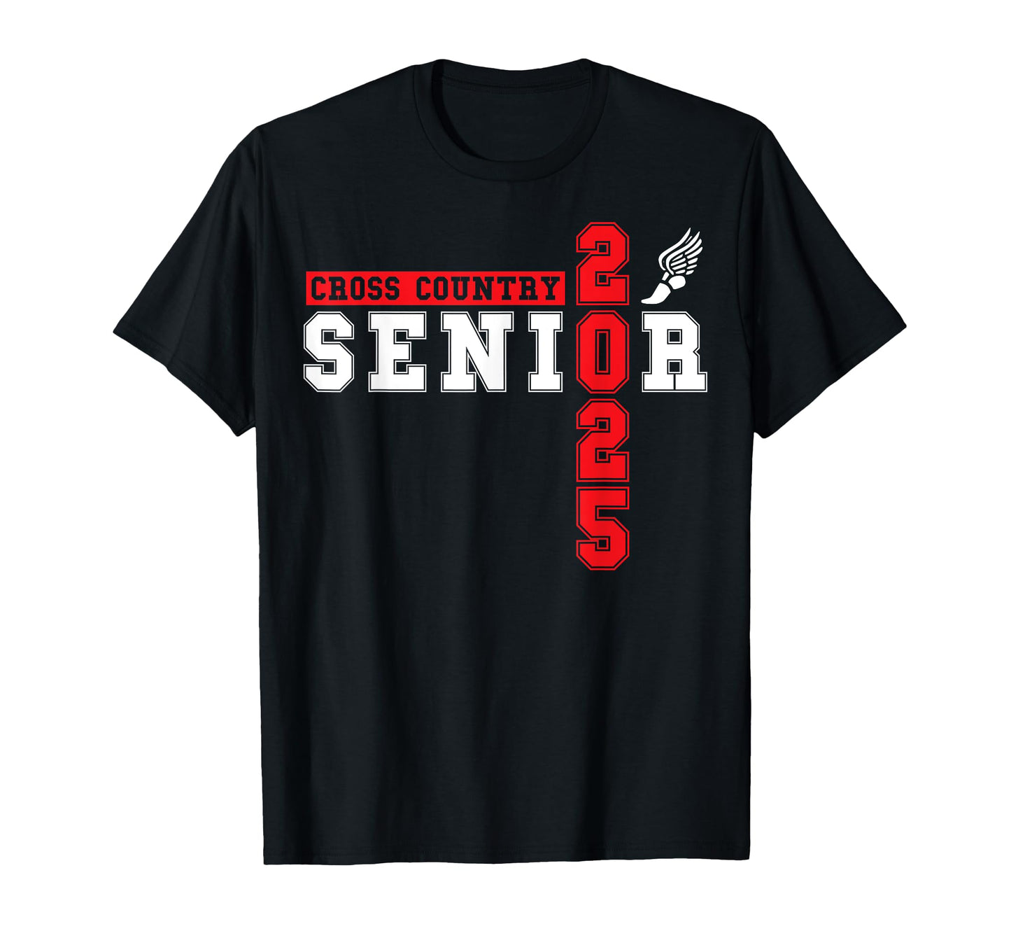 Cross Country Senior Night Senior 2025 Graduation Party 6 T-Shirt