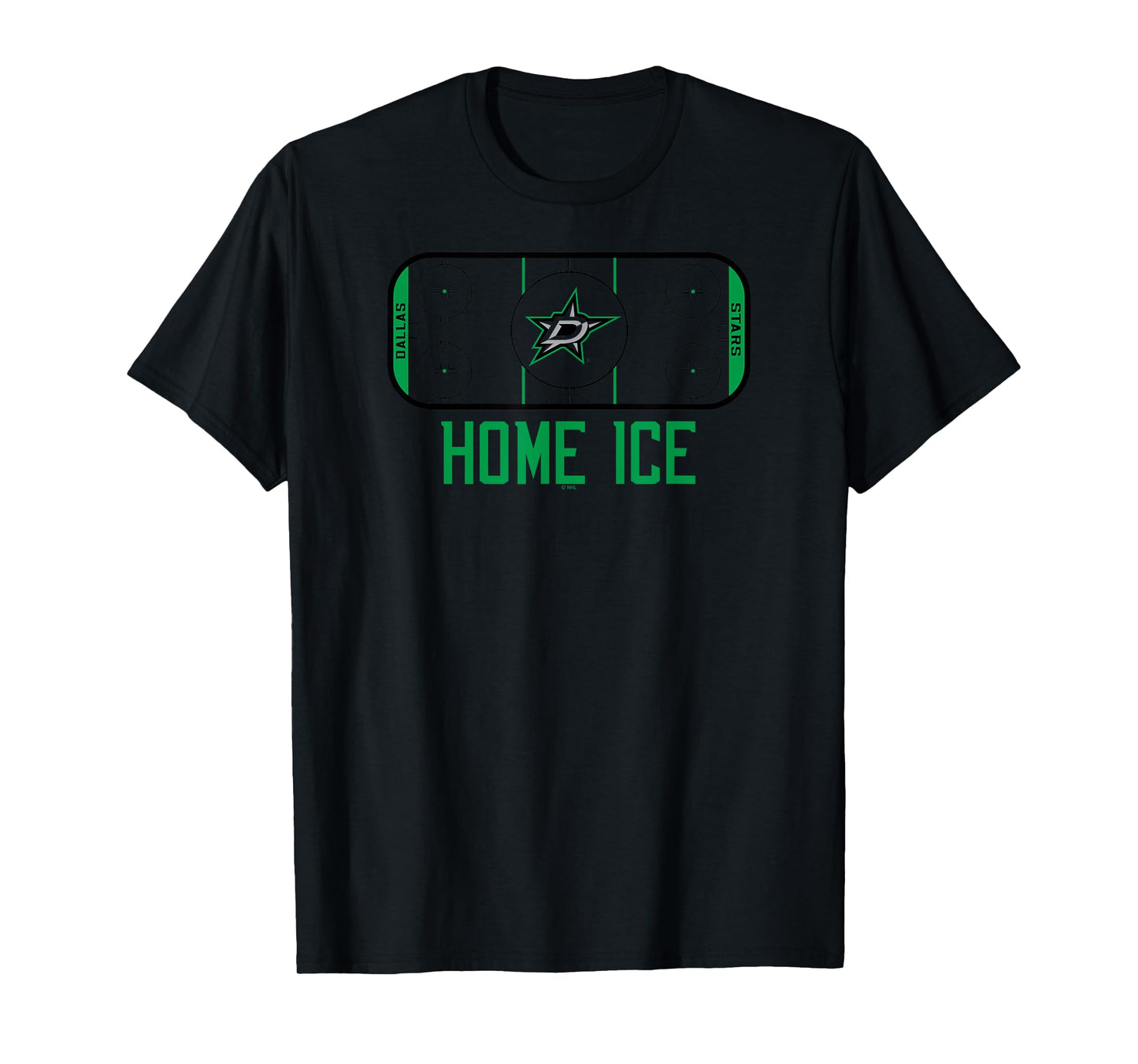 Dallas Stars Home Ice White Officially Licensed T-Shirt