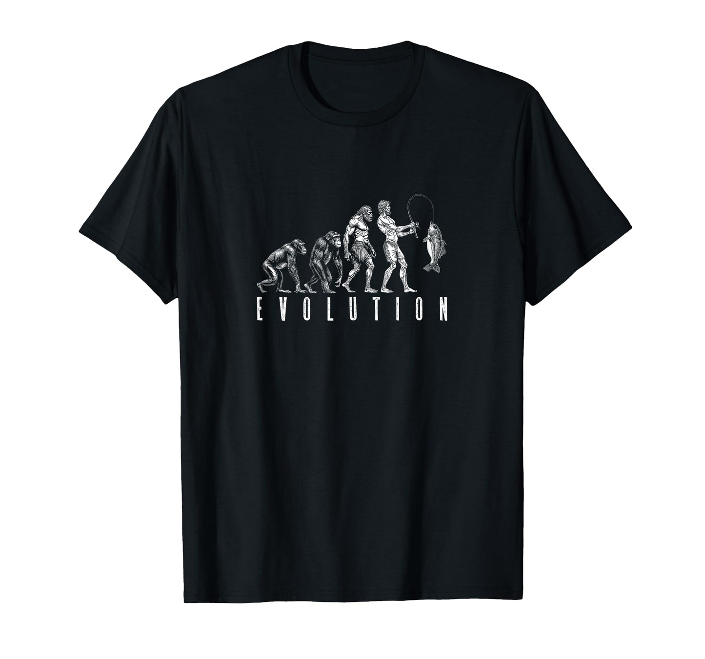 Funny Fishing Evolution Fisherman Dad Father's Day Fish Tank Top