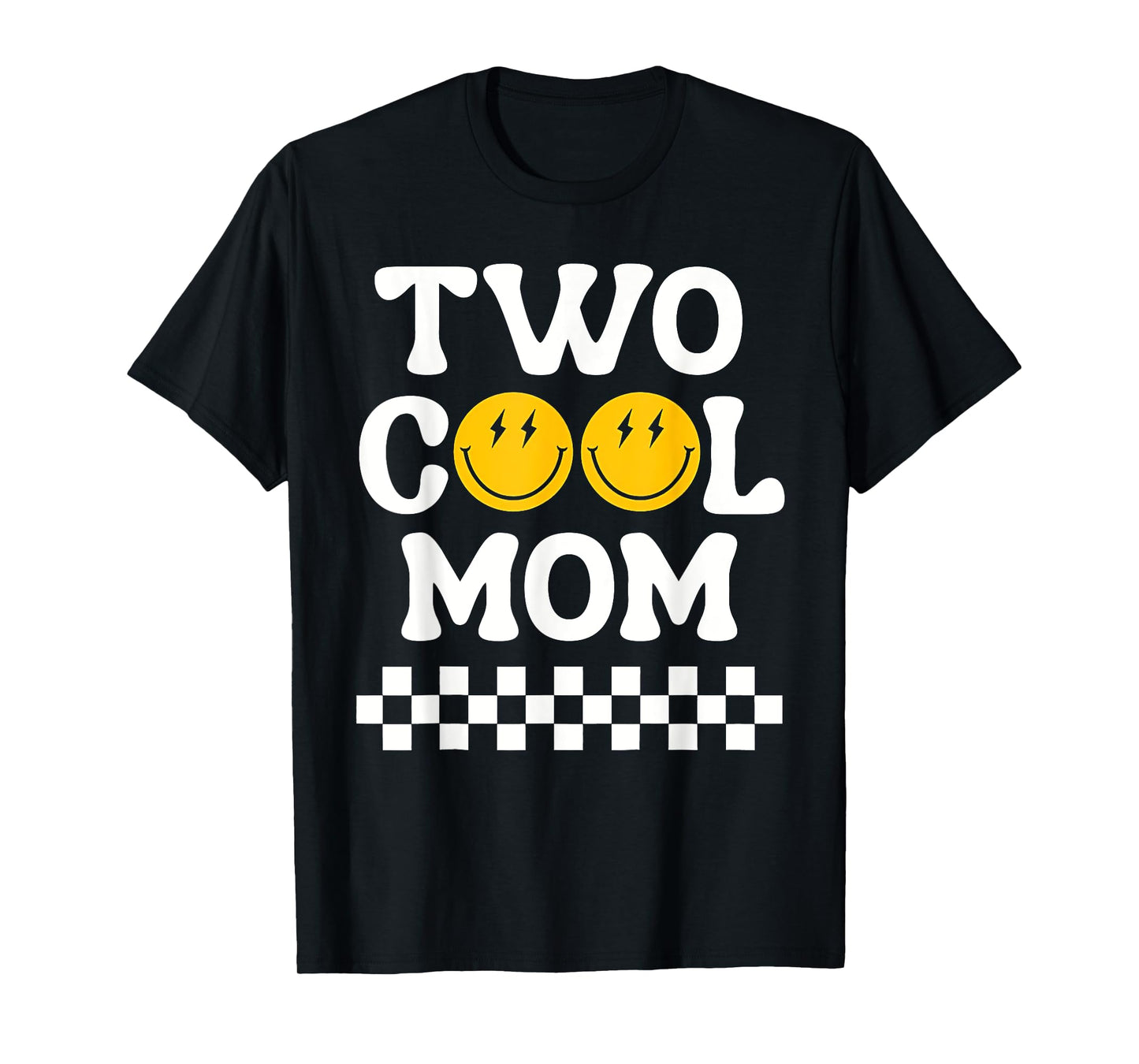 Two Cool Mom 2nd Birthday 2 Year Old Boy Second Bday T-Shirt