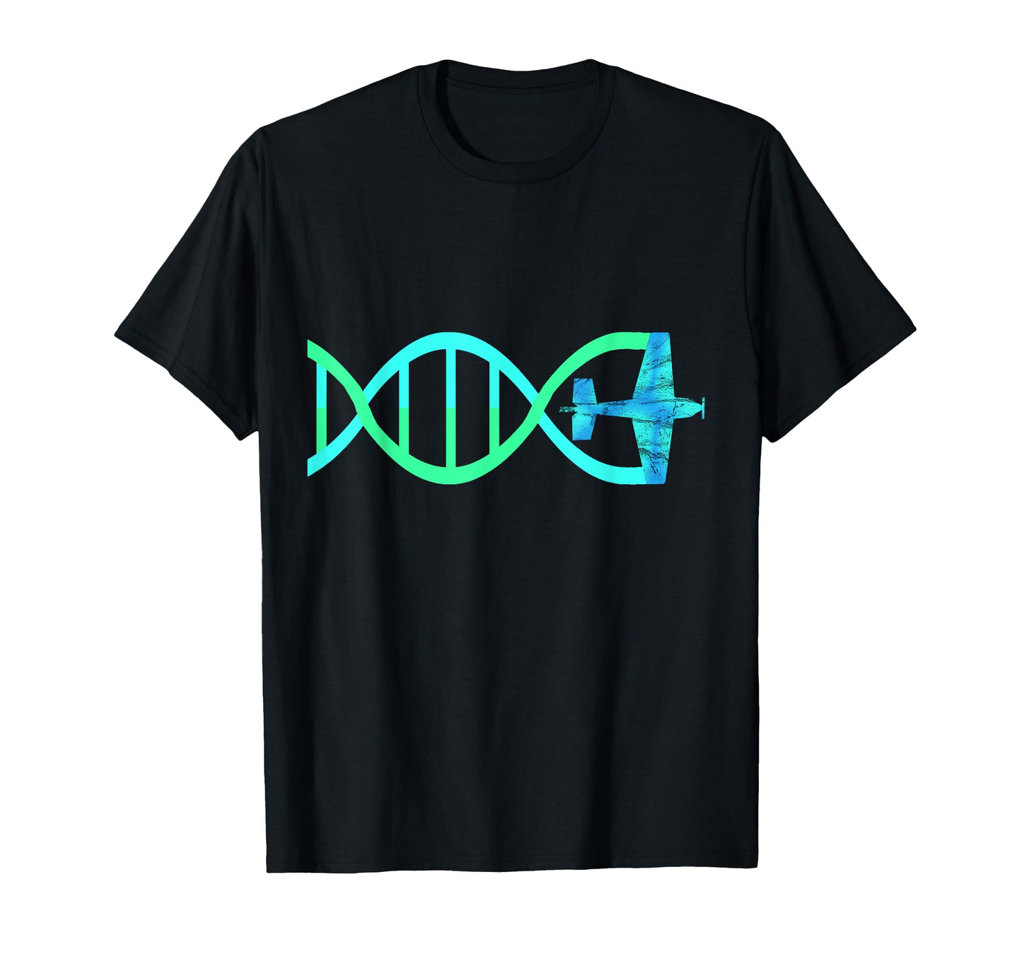Aerobatic DNA Airplane Biplane Airshow Loops Maneuvers Shirt T-Shirt
