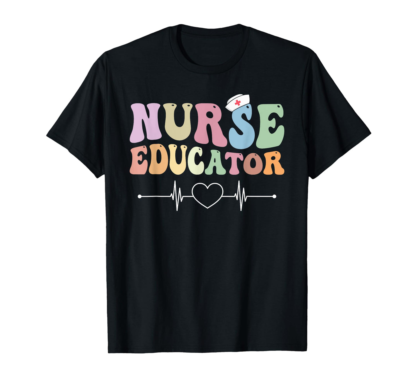 Groovy Certified Nurse Educator Nursing School Instructor T-Shirt