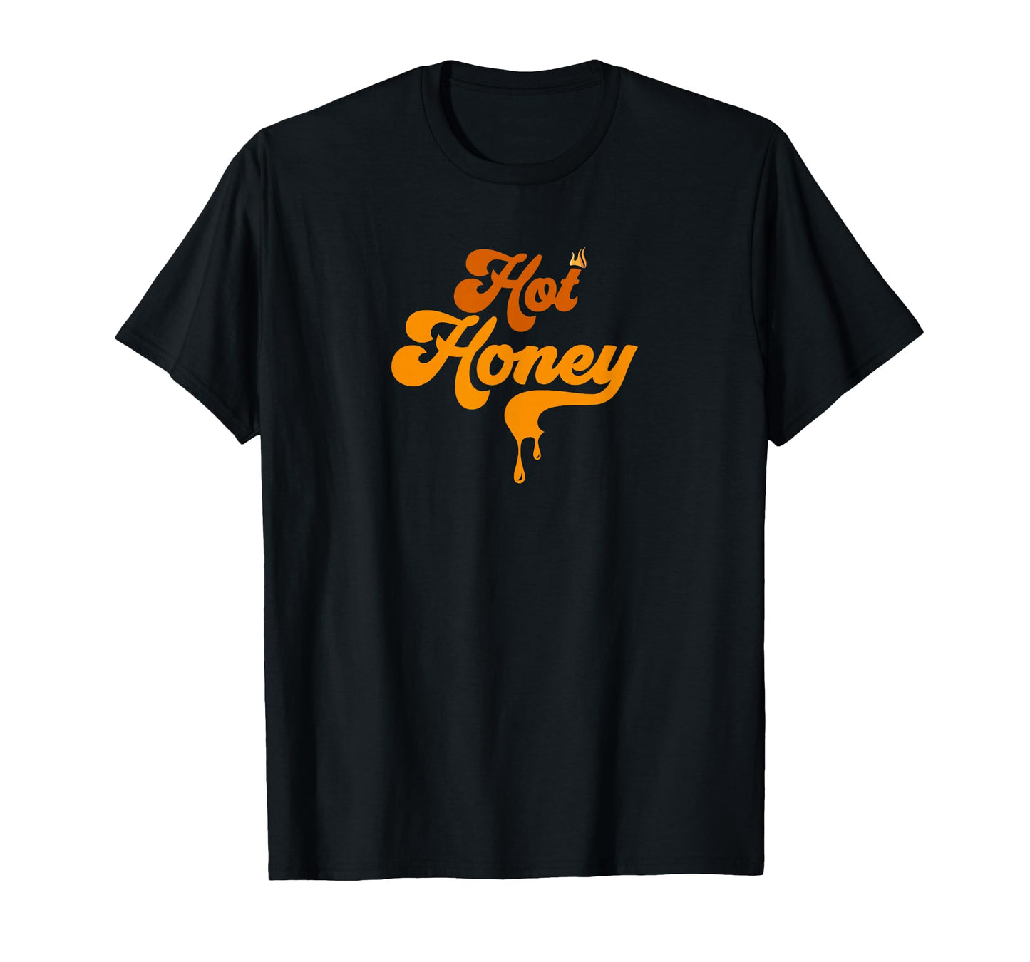 Hot Honey Lover Groovy Retro Flirty Foodie T-Shirt