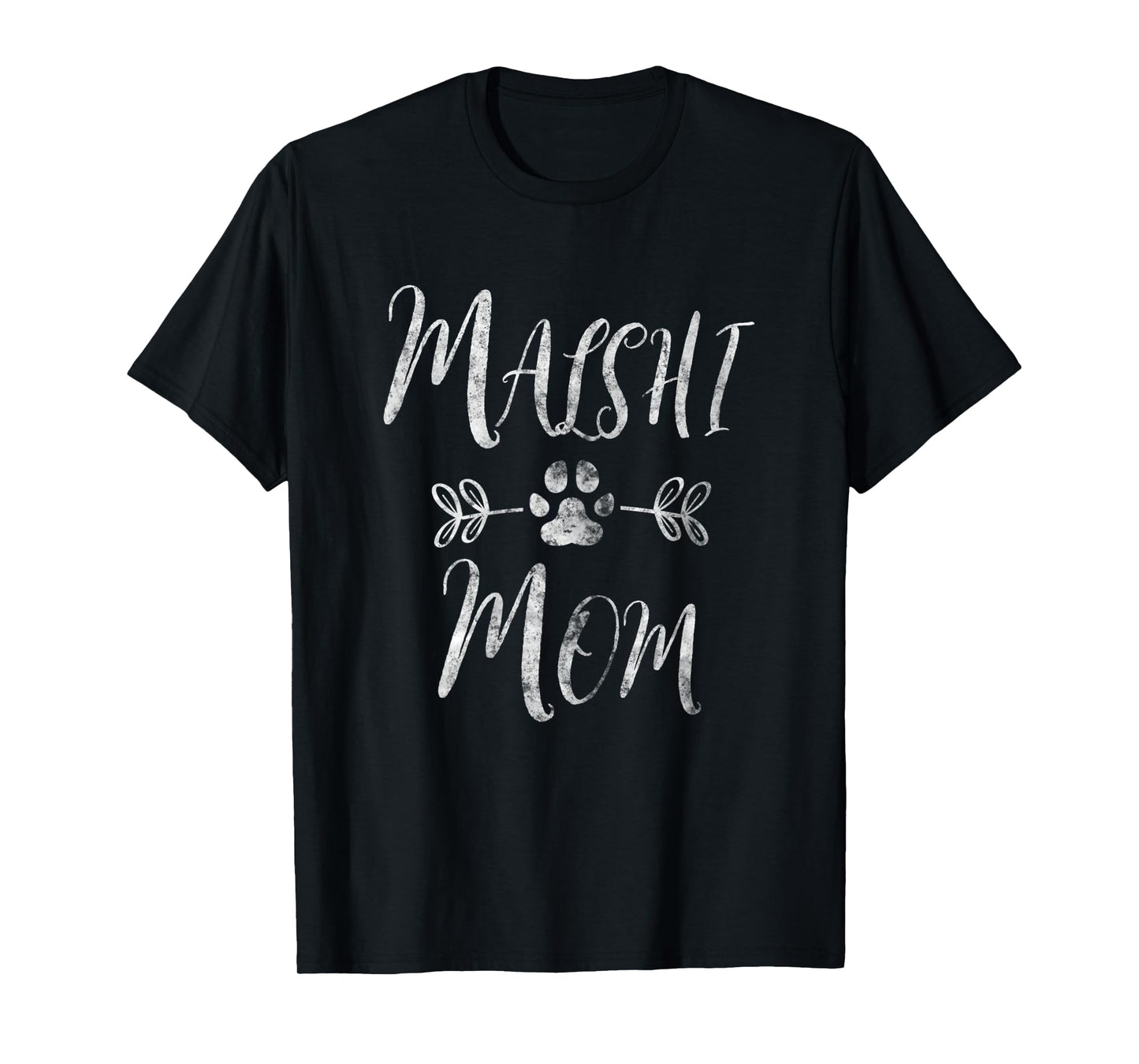 Malshi Mom Shirt Mal-Shi Lover Owner Malt-Tzu Dog Mom Women T-Shirt
