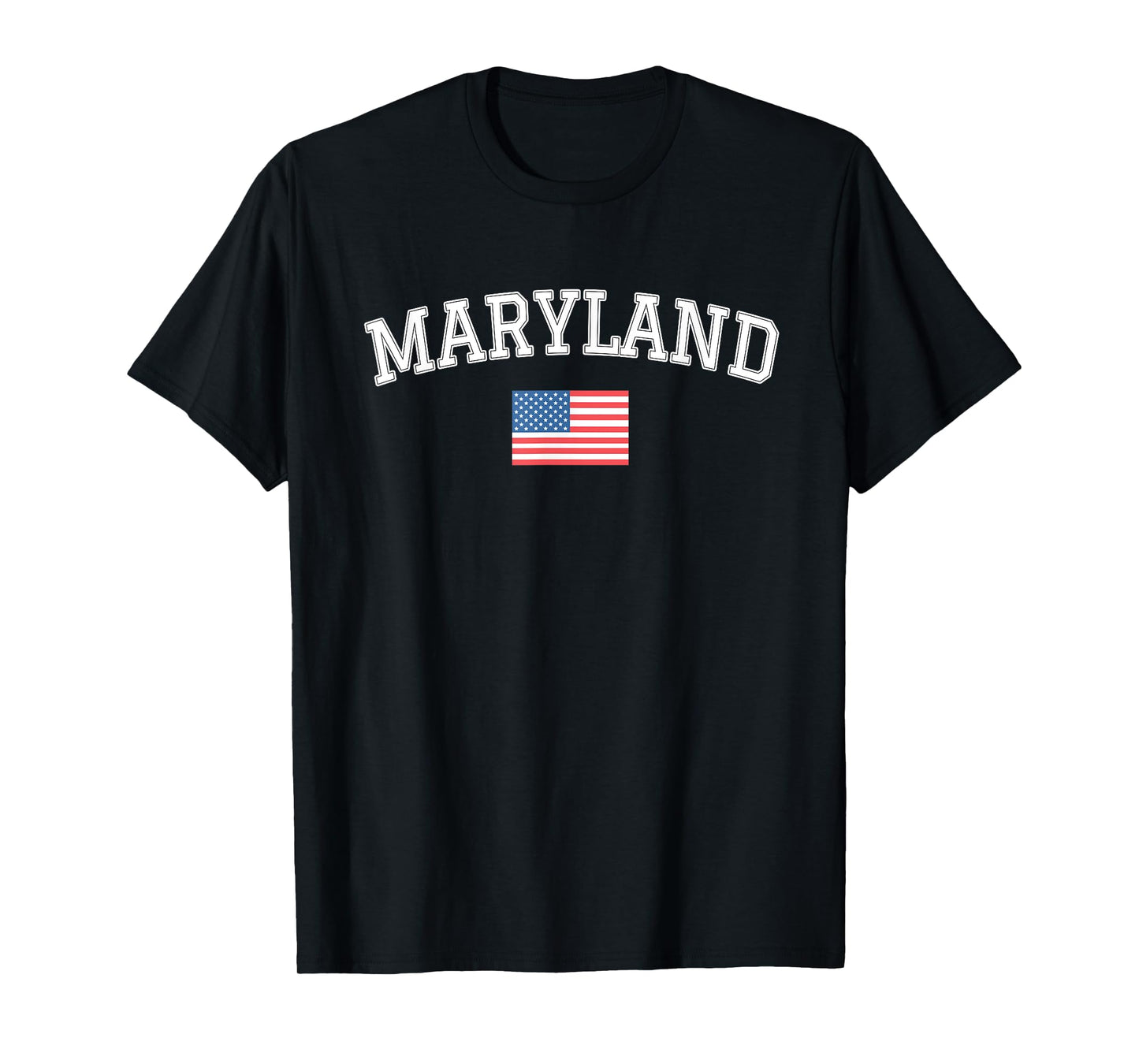 United States of America Flag Vintage Maryland State T-Shirt