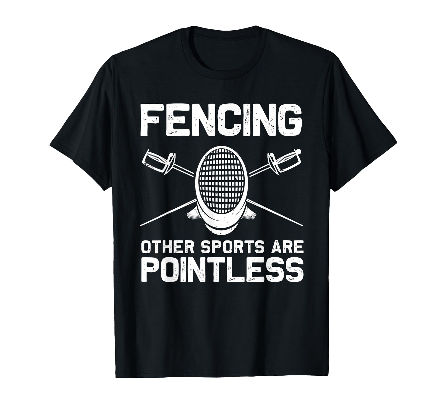 Funny Fencing Design For Men Women Kids Fencing Sport Fencer T-Shirt