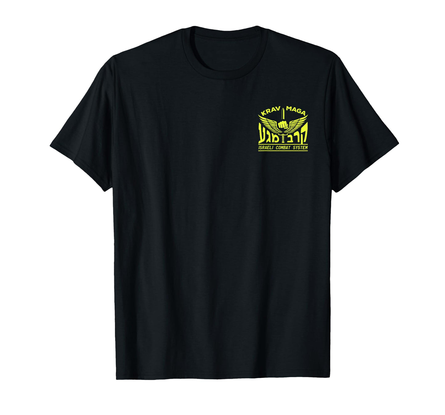 KRAV MAGA T-Shirt Israeli Combat System IDF Front Back Tee T-Shirt