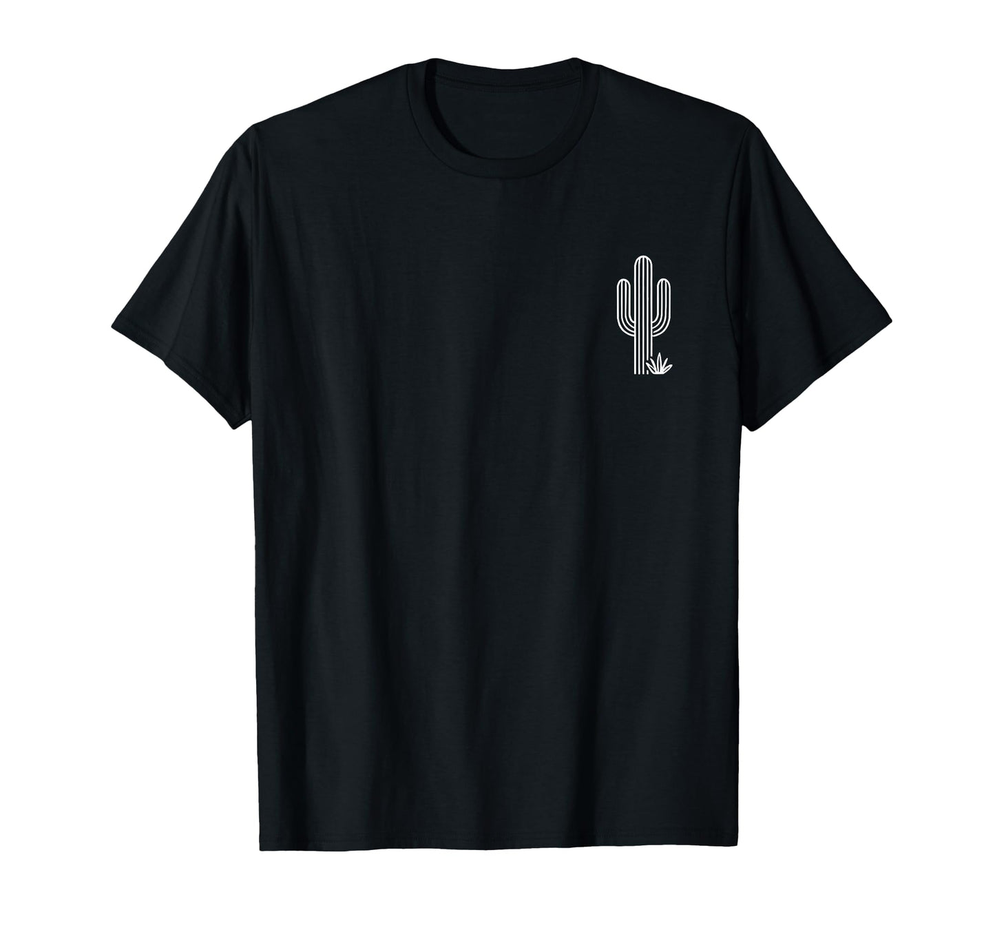Nature Cacti Cute Western Desert Plant Saguaro Cactus T-Shirt