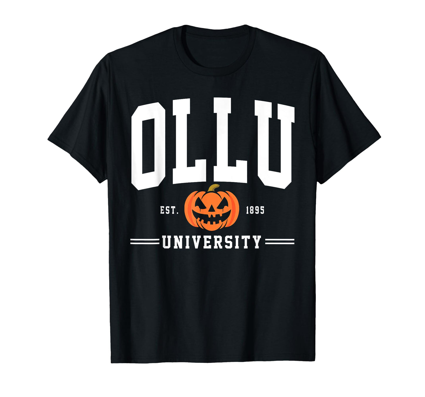Our Lady of the Lake University Arch Halloween Design Retro T-Shirt