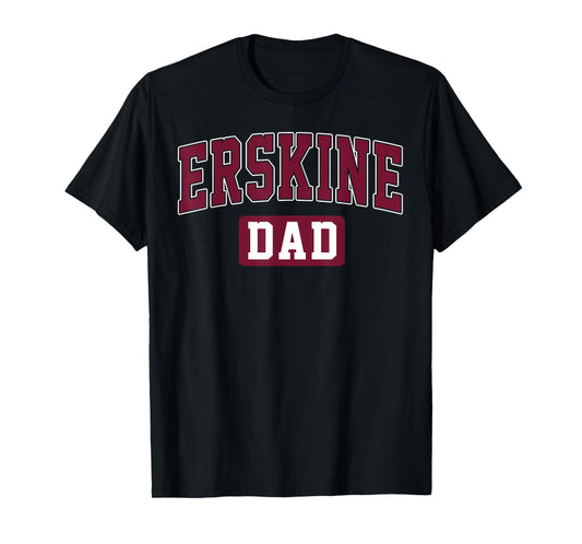ERSKINE College Dad Arch Vintage Design Father Men Family T-Shirt