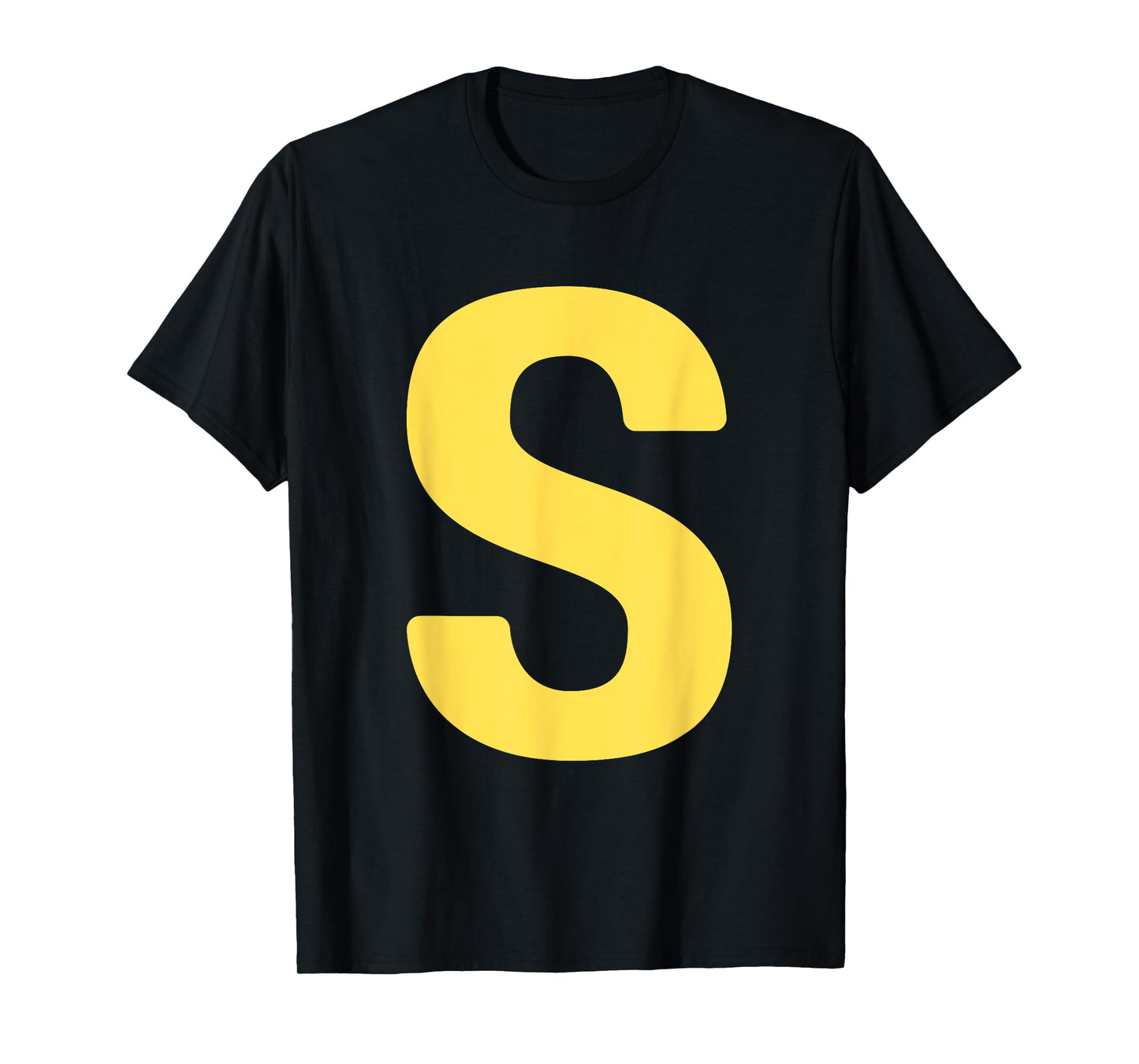 Letter S Funny Chipmunk Groupe Matching Halloween Costume T-Shirt