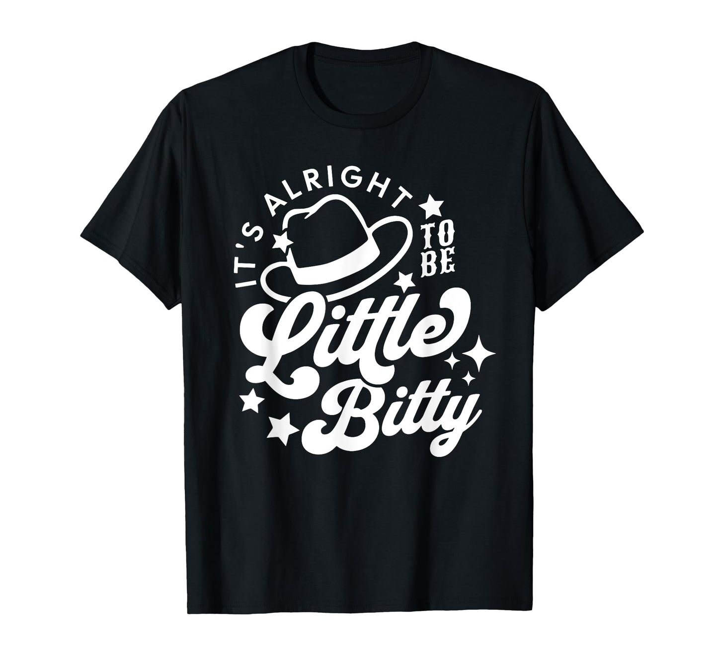 Its Alright to Be Little Bitty, Western Baby Music T-Shirt
