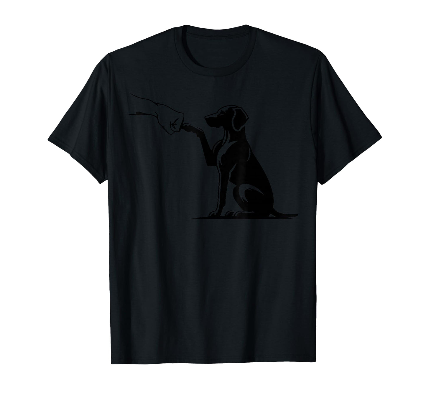 cute vizsla Dog with hand, vizsla mom T-Shirt