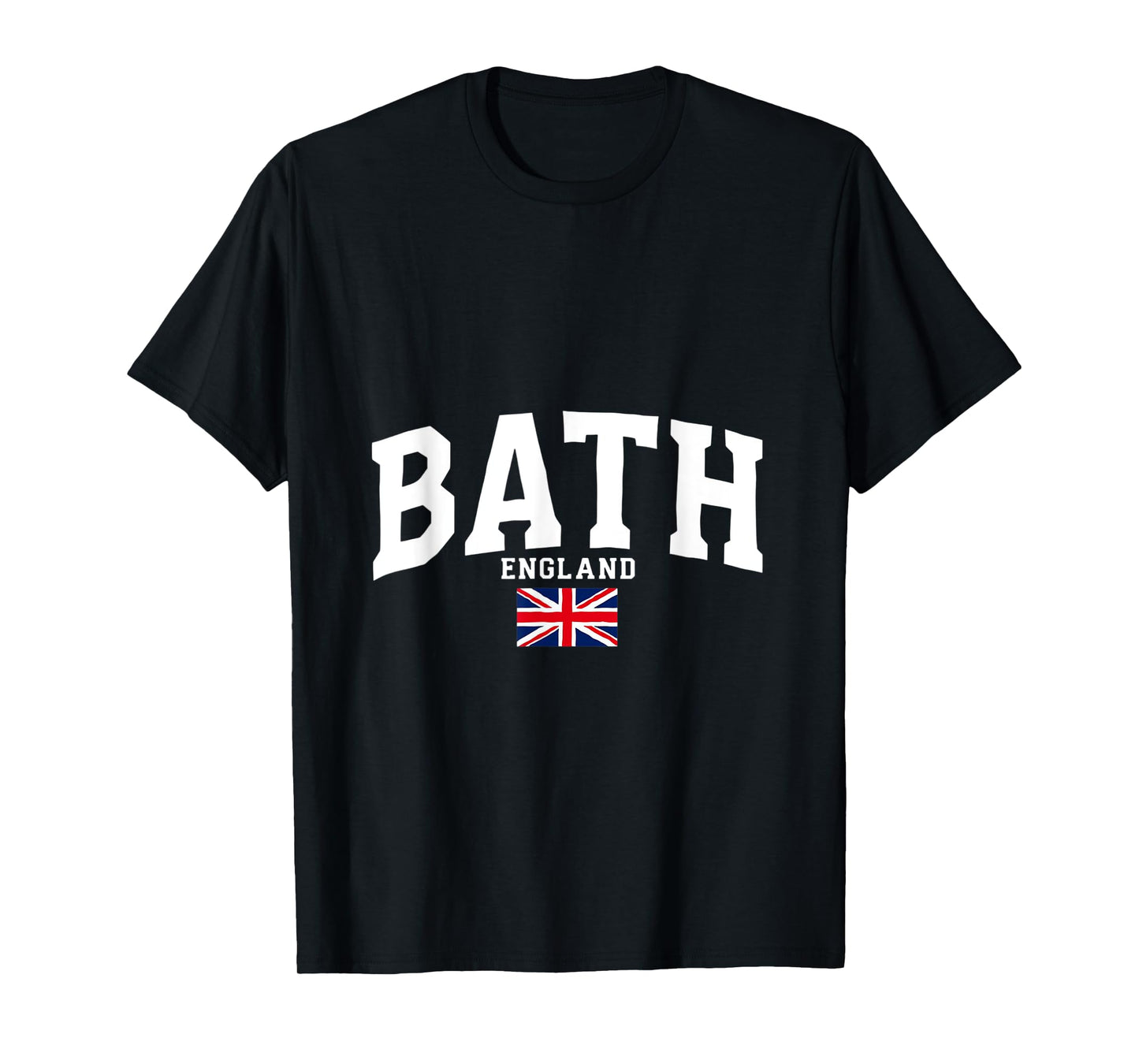 Union Jack Flag Design UK England Bath T-Shirt