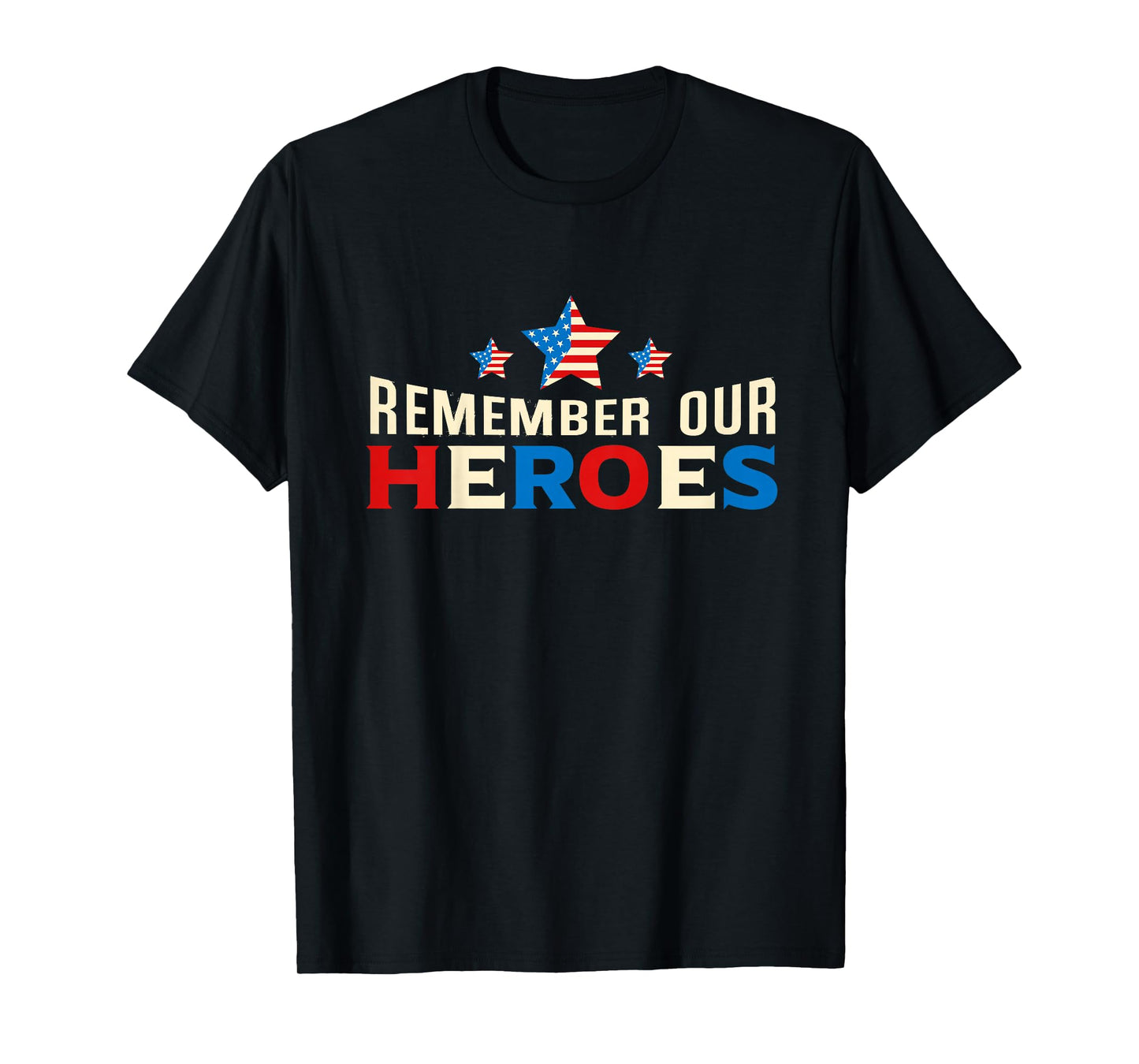 Remember Our Heroes Shirt | Memorial Day T Shirt For Kids T-Shirt