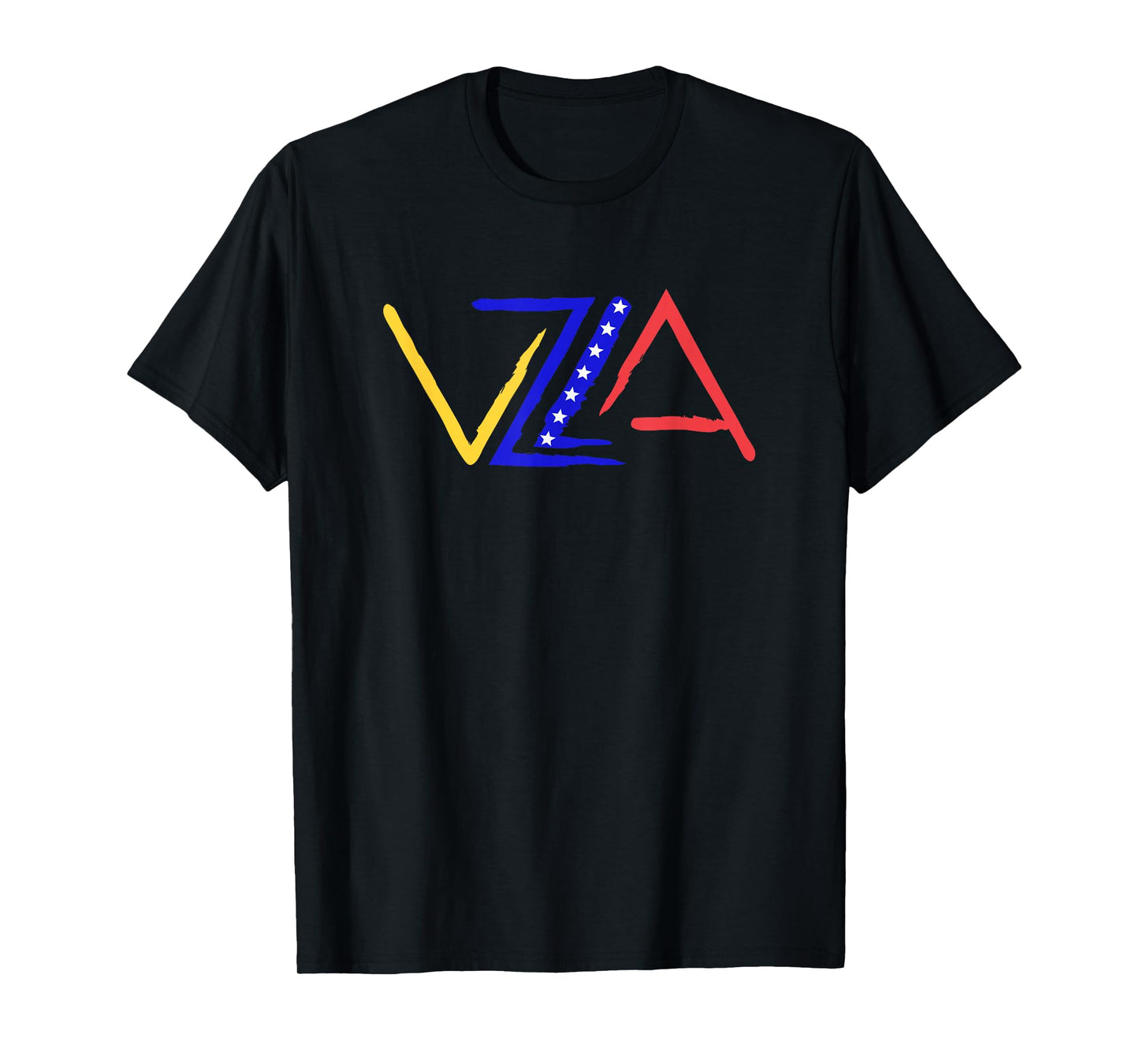 VZLA Logo 7 stars flag Venezuela T-Shirt