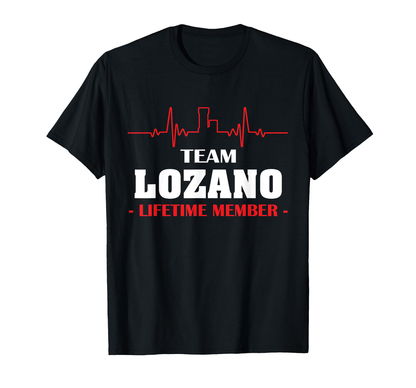 Team LOZANO lifetime member family youth kid shirt 1kmo