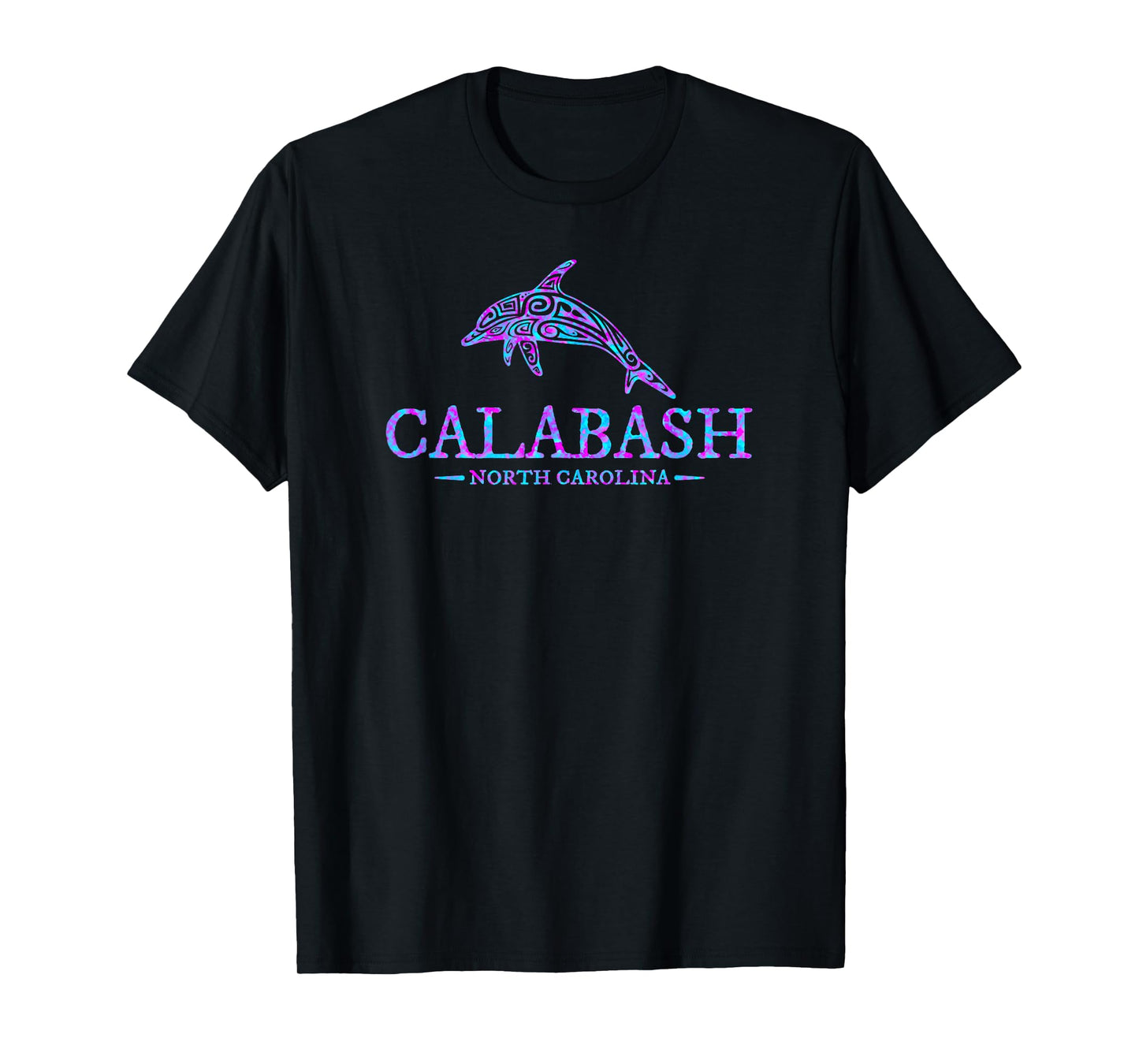 Calabash North Carolina Dolphin Souvenir Boys Girls T-Shirt