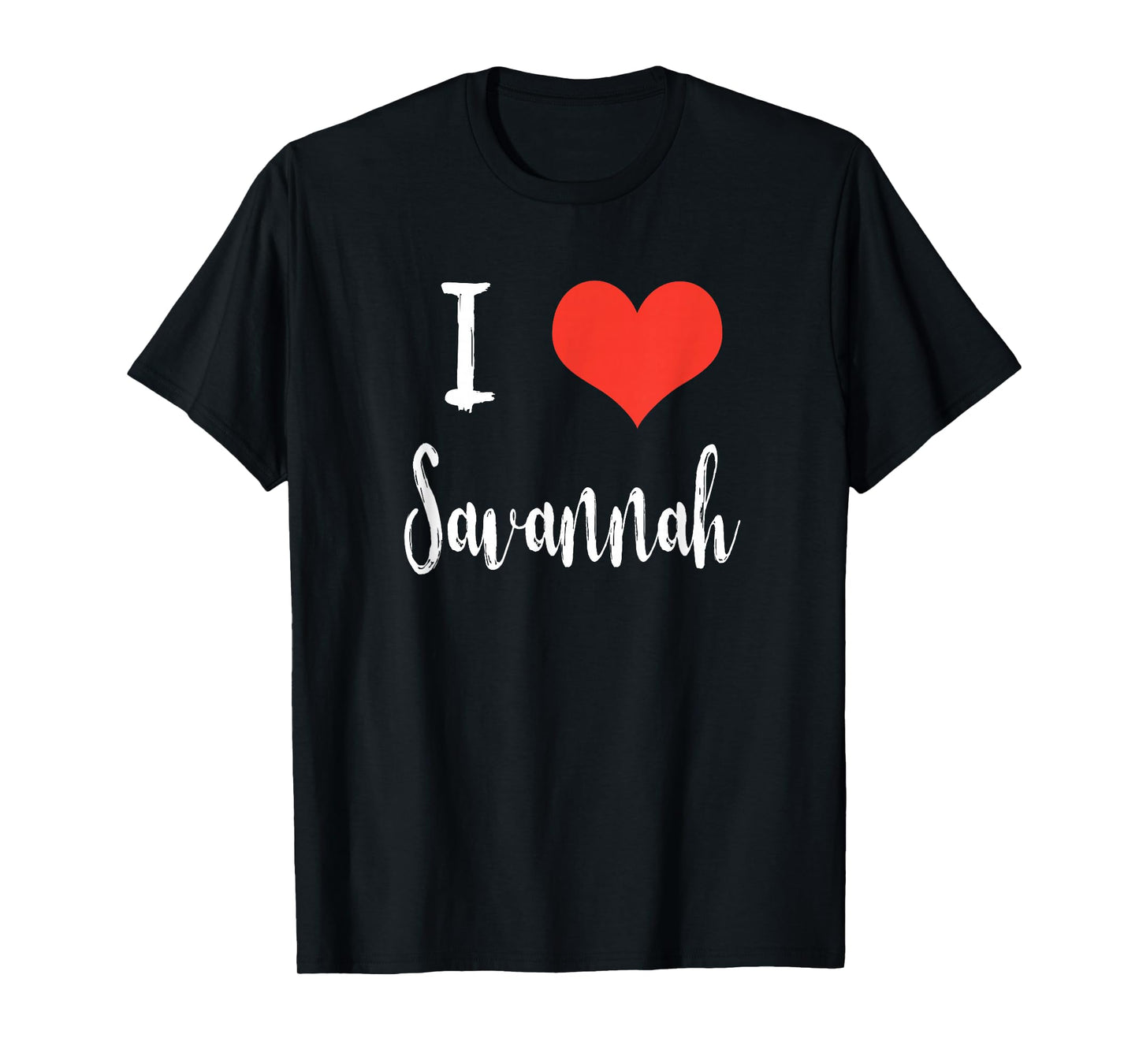 I Love Savannah T Shirt T-Shirt