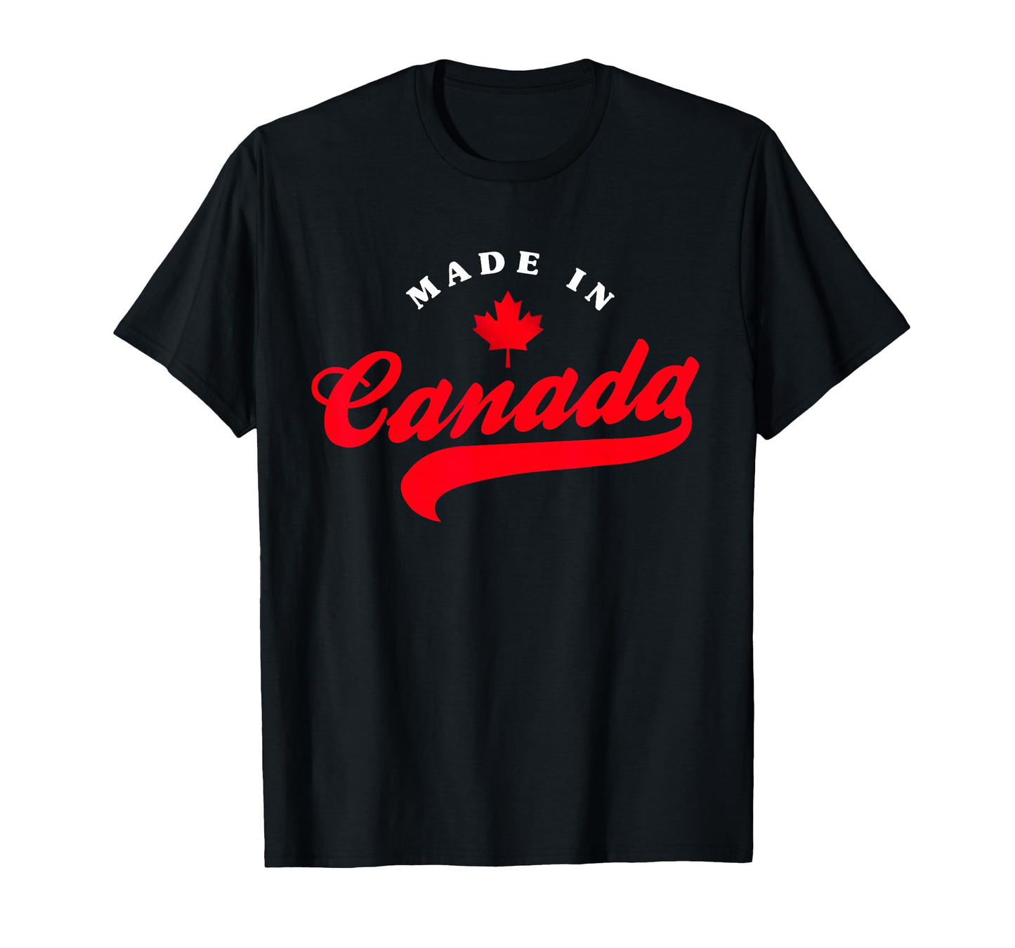 Made in Canada Patriotic Pride Vacation Travel Canadian Gift T-Shirt