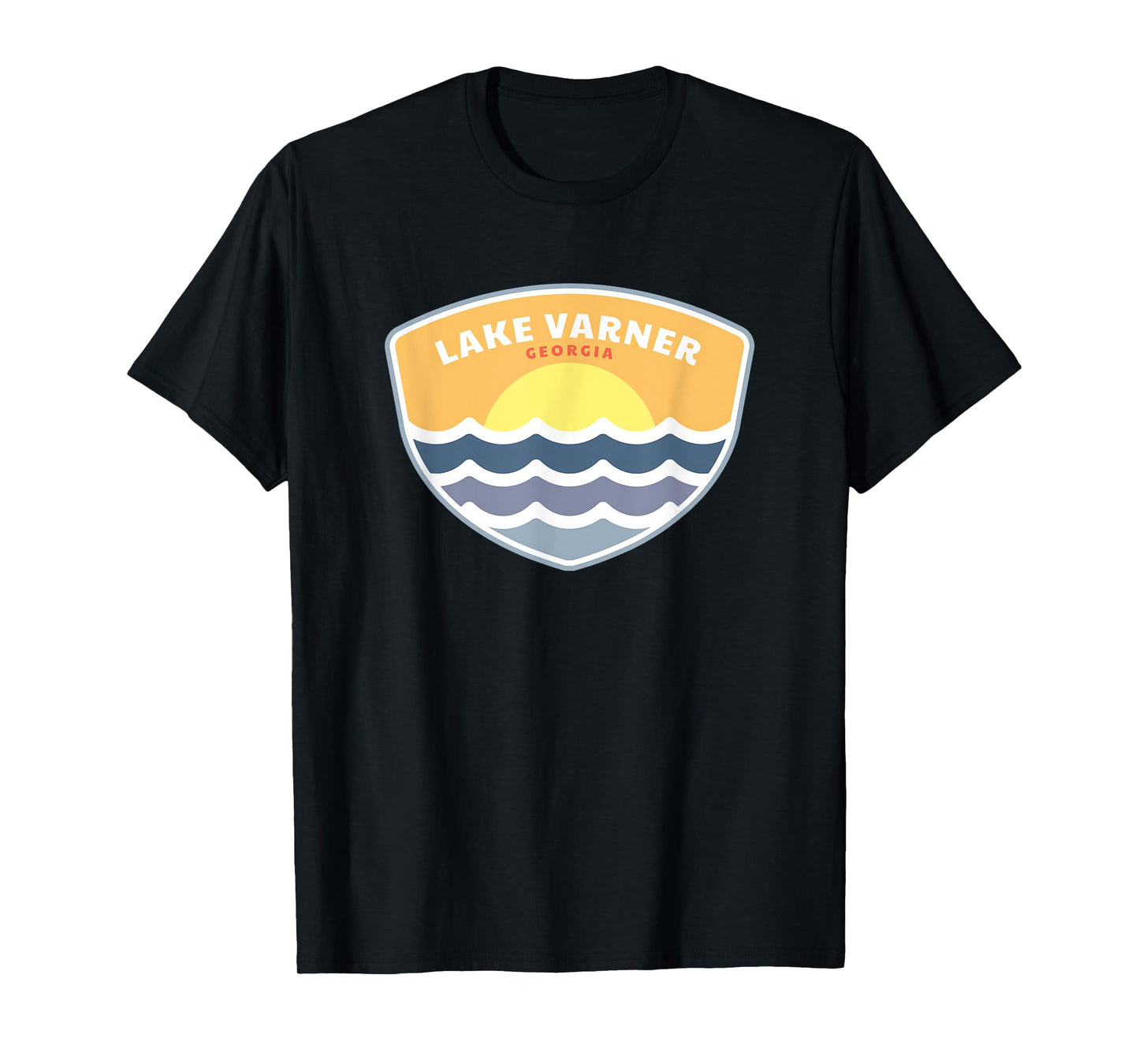 Lake Varner Georgia GA Sunset Vacation Souvenir T-Shirt