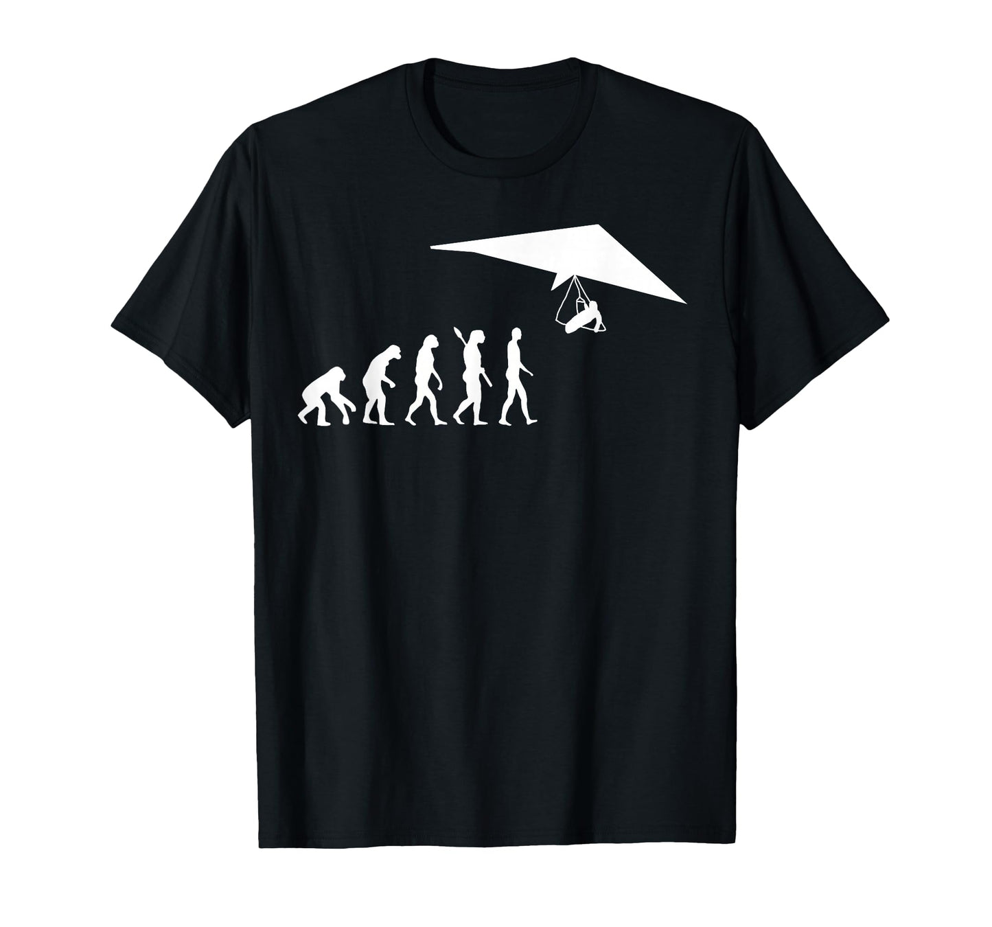 Hang Gliding Evolution Soaring Hang Glider Airsport T-Shirt