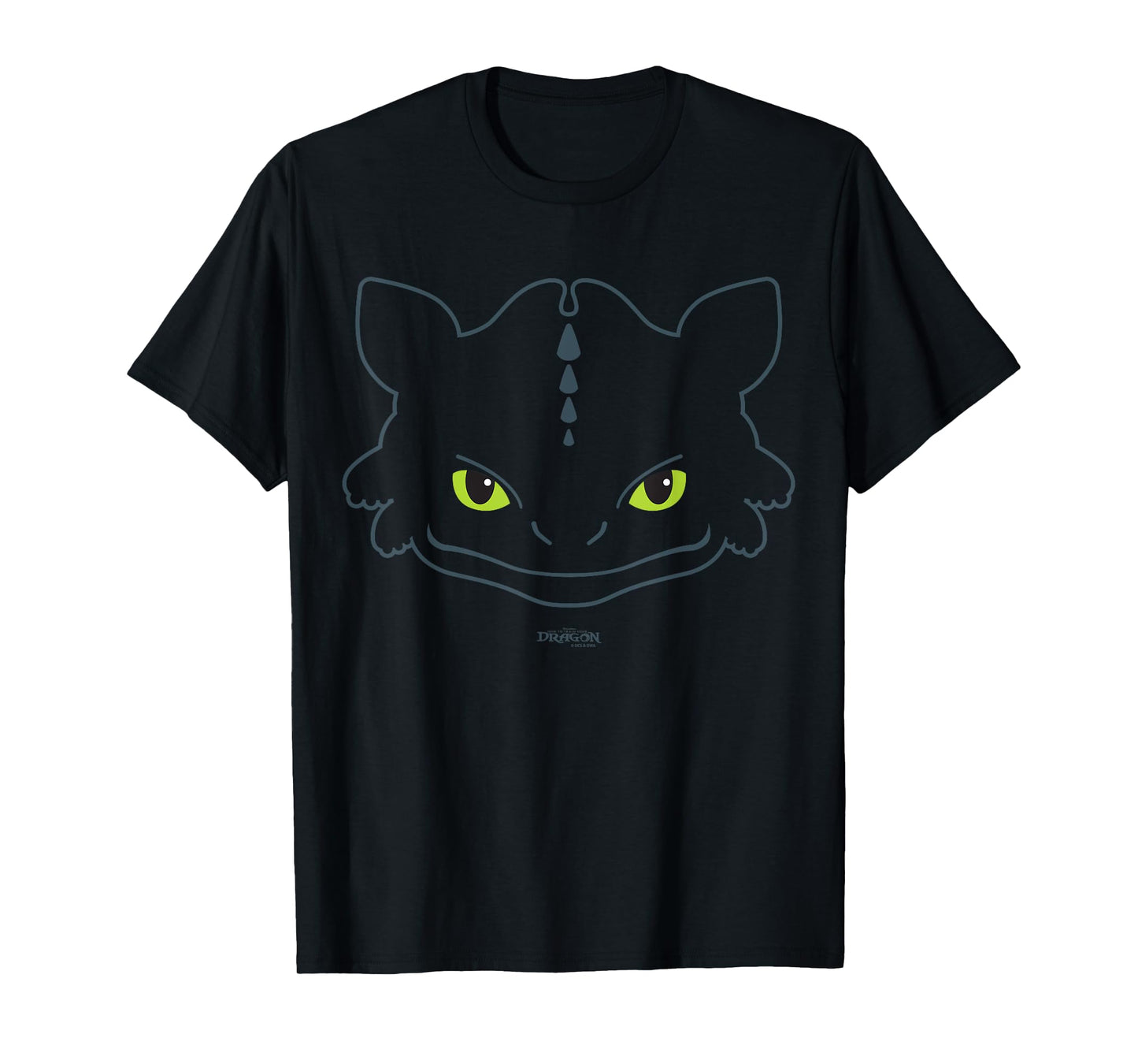 DreamWorks Dragons Toothless Big Face T-Shirt
