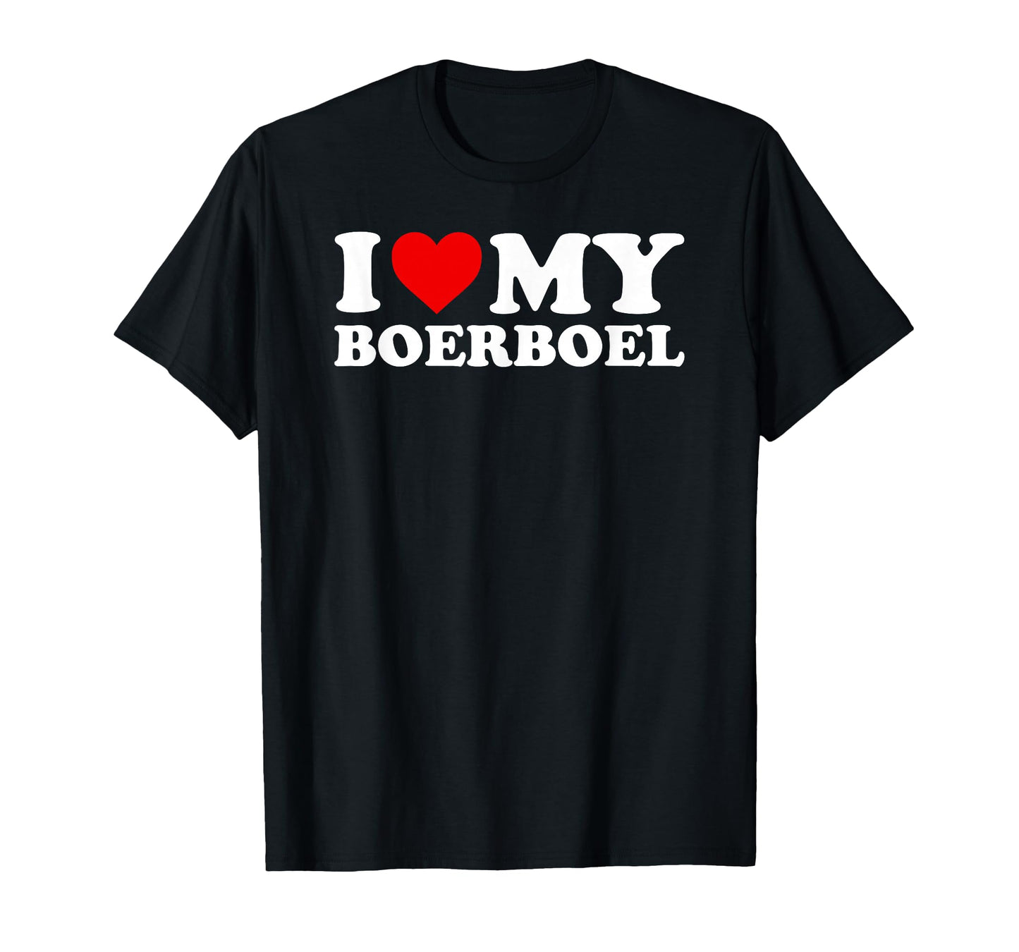 Boerboel Design: I Love My Boerboel Design T-Shirt