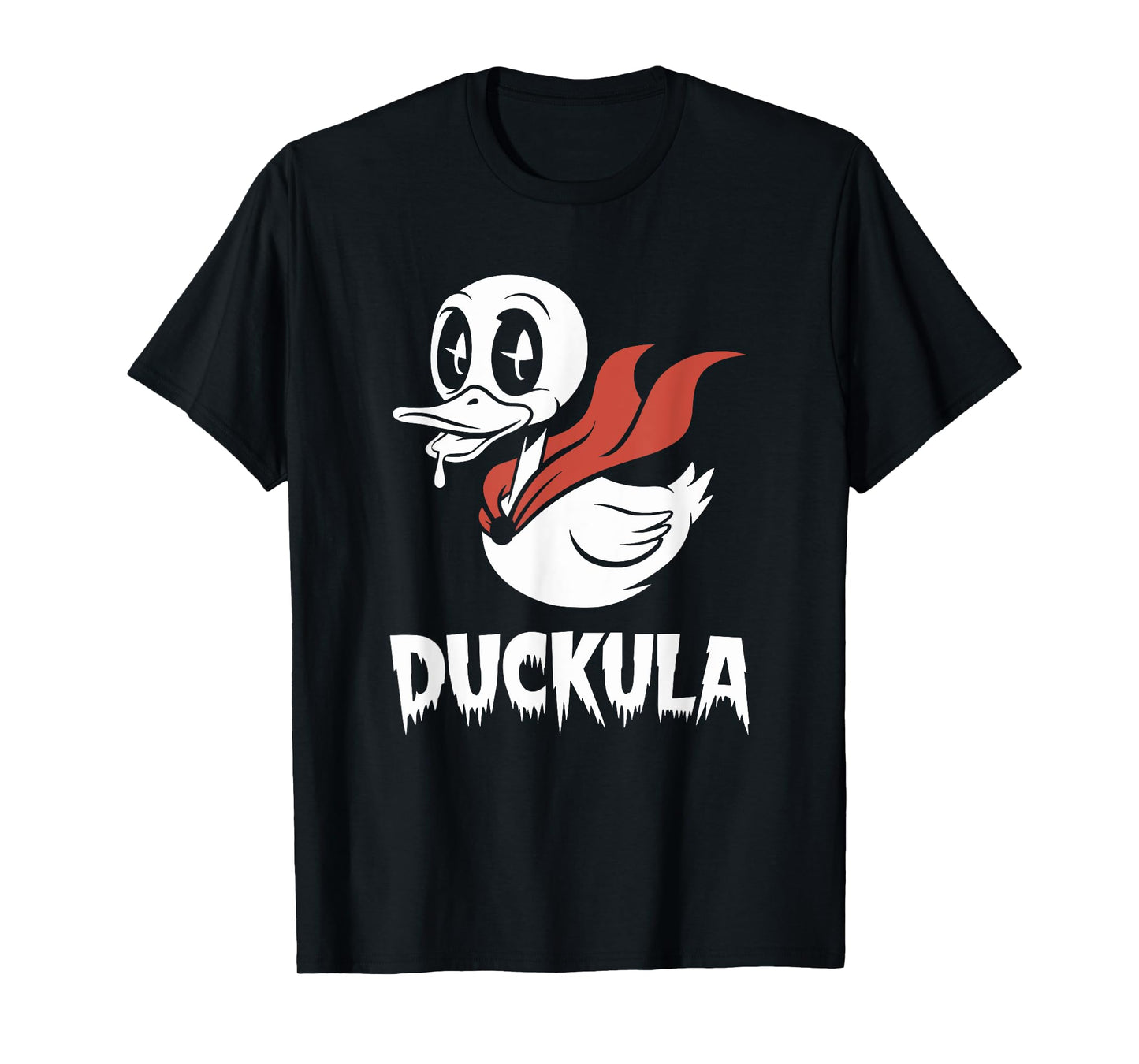 Duckula Funny Vampire Duck Halloween T-Shirt
