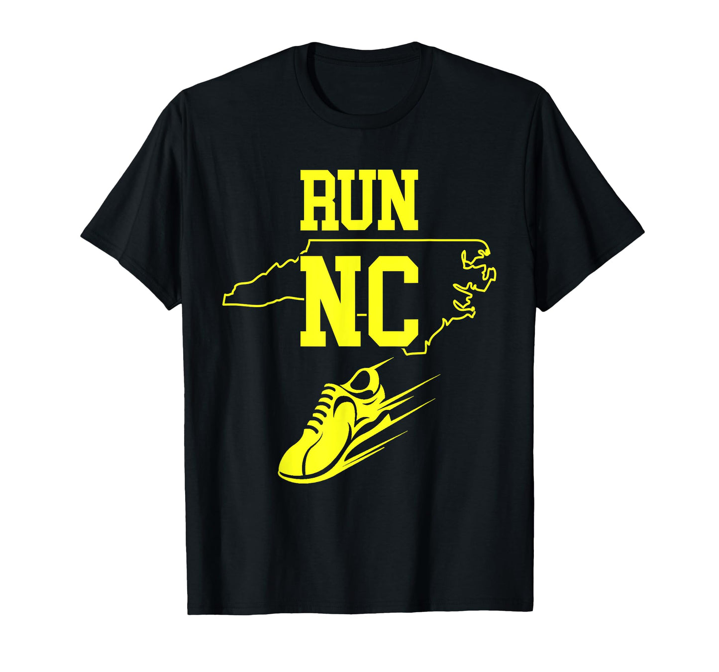 Running Shirt Run North Carolina Runners T-Shirt T-Shirt