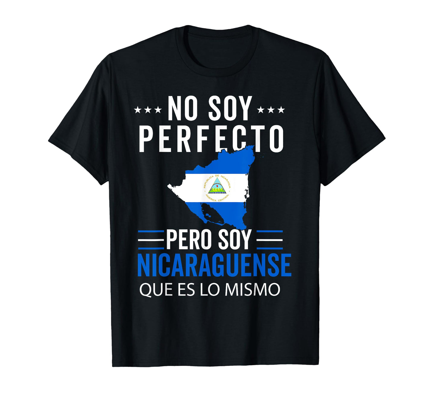 Nicaragua Flag Camiseta Nicaraguan Nicoya Men Hombre Nica T-Shirt