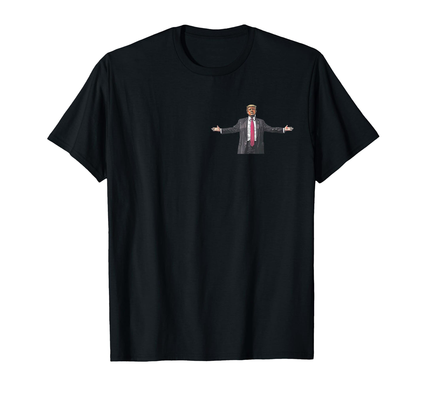 Trump Daddys Home White House 2024 2 Side T-Shirt