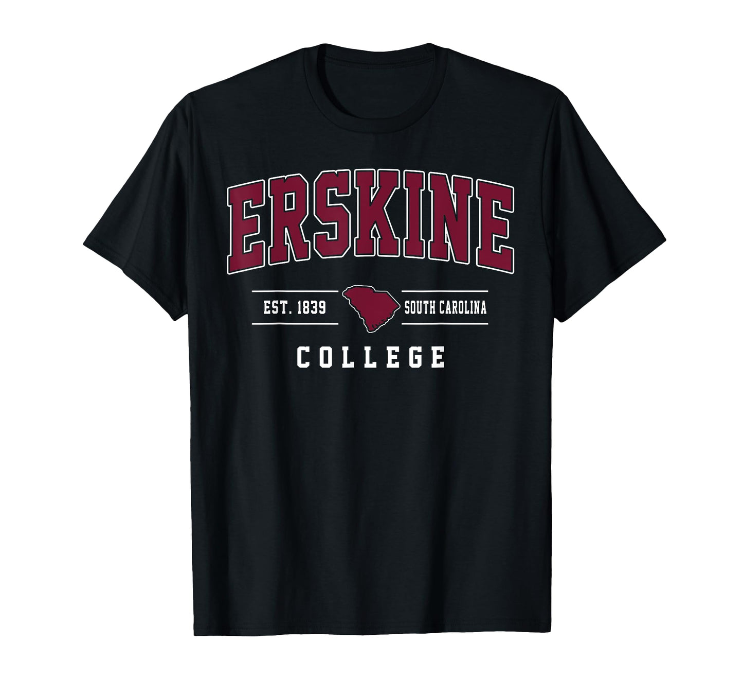ERSKINE College Arch Vintage Design Men Women T-Shirt