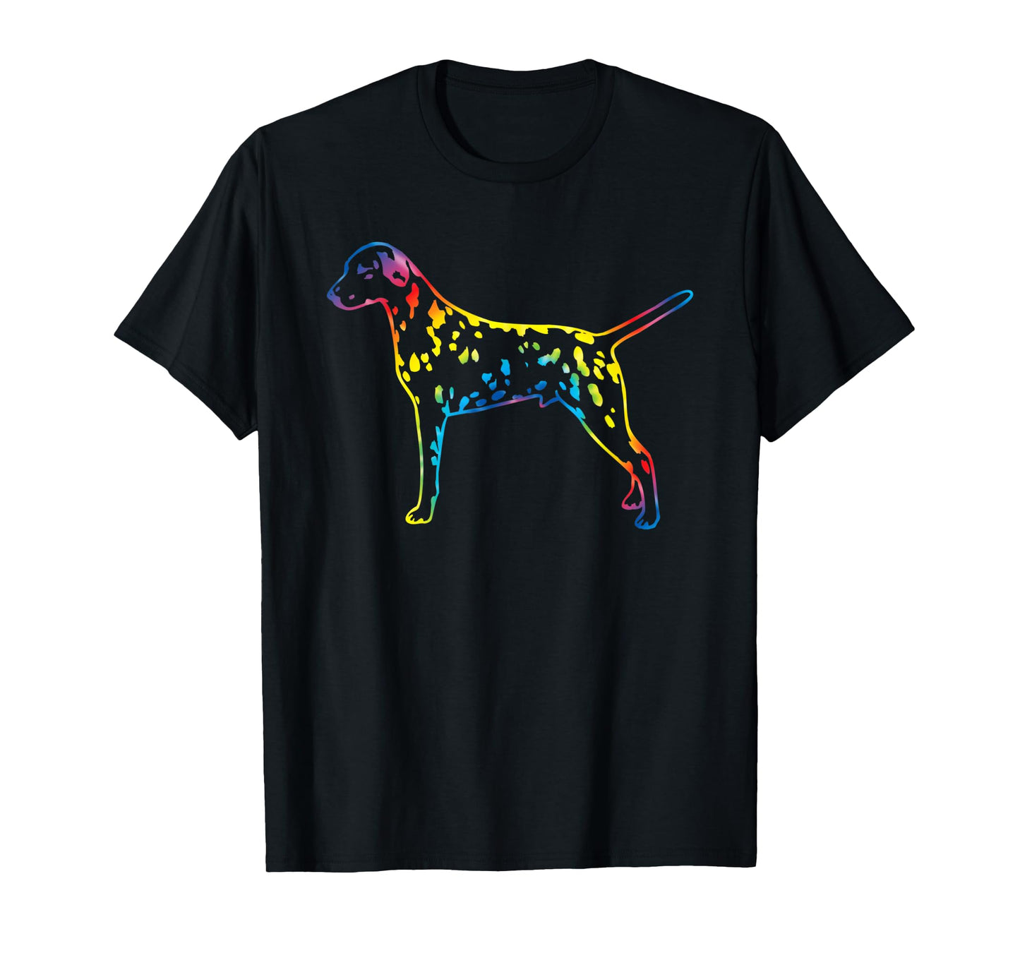 Tie Dye Dalmatian Rainbow Print Dog Pup Hippie Peace Gift Men Women Kids T-Shirt